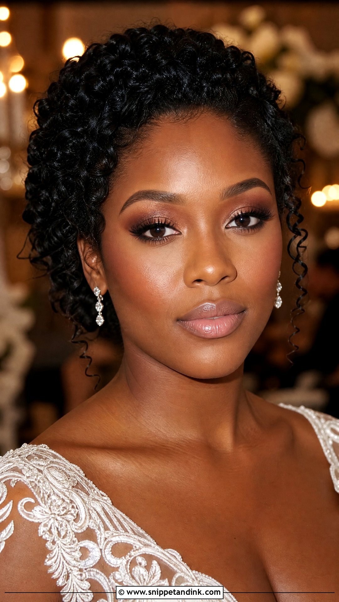 Smoky Brown Wedding Eyeshadow Look - Snippet and Ink - 20 Wedding Eyeshadow Looks