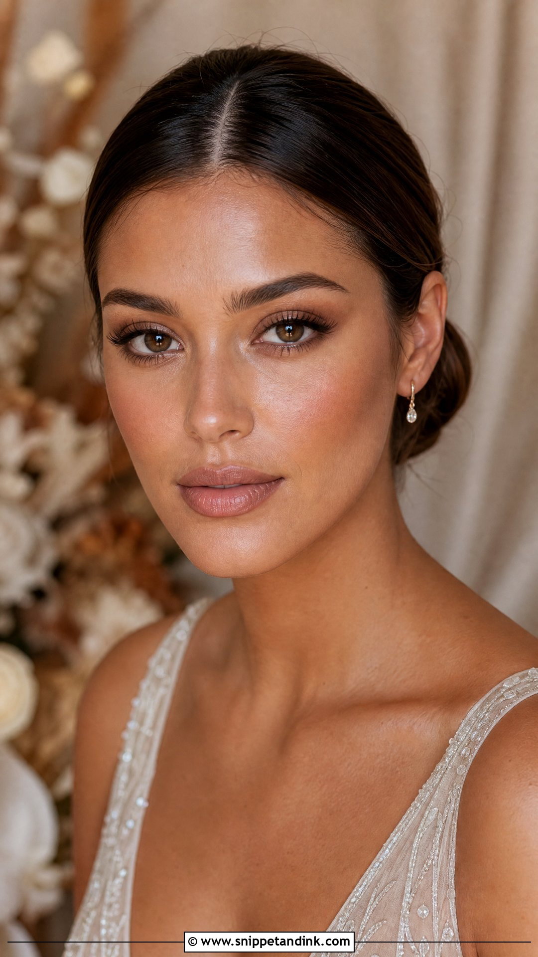 Sofia Richie Wedding Makeup With Latte Tones - Snippet and Ink - 25 Sofia Richie Wedding Makeup Ideas