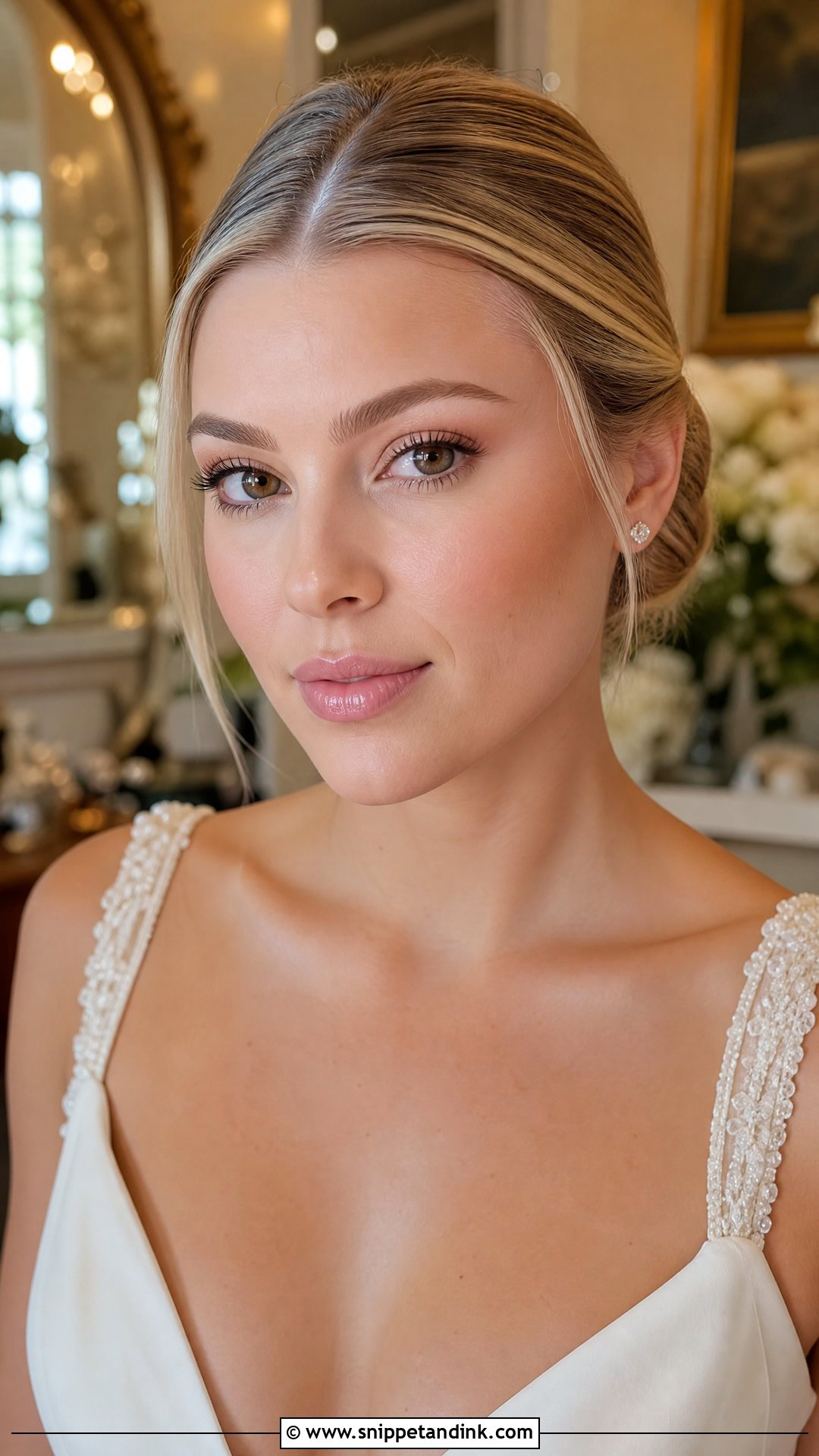 Sofia Richie Wedding Makeup With Minimal Eye Makeup - Snippet and Ink - 20 Sophia Richie Wedding Makeup Ideas