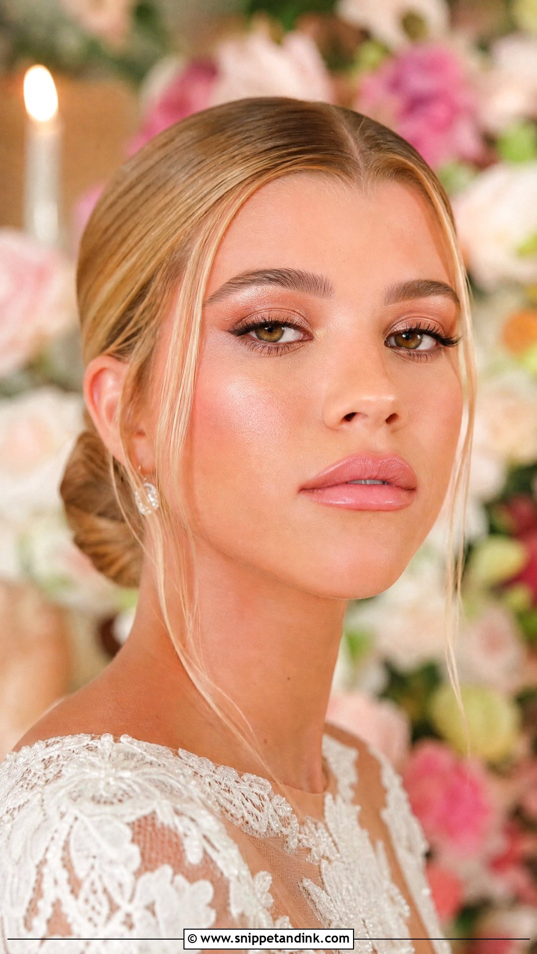 Sofia Richie Wedding Makeup With Rose Gold Eyes - Snippet and Ink - 20 Sophia Richie Wedding Makeup Ideas