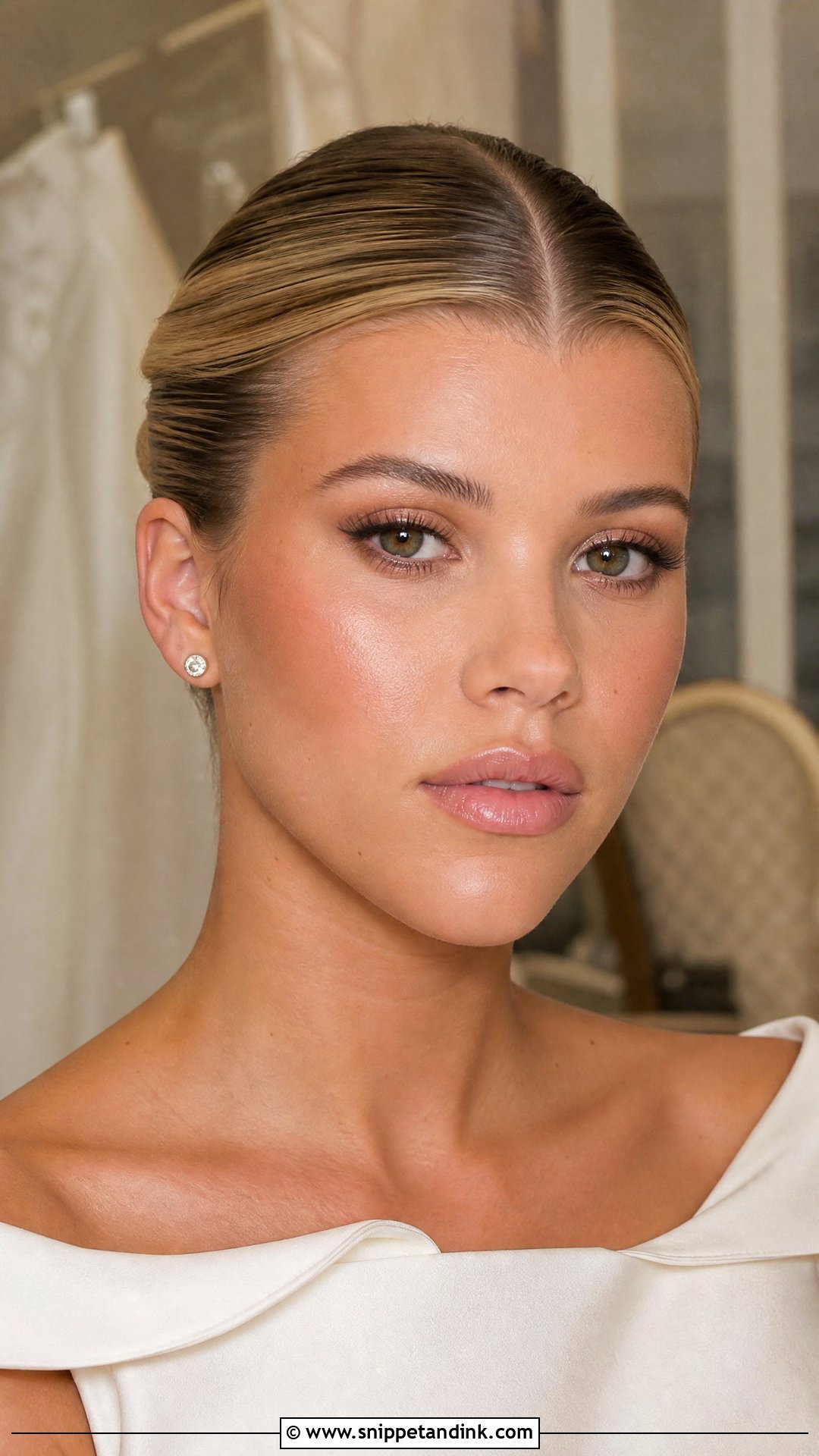 Sofia Richie Wedding Makeup With Soft Contour - Snippet and Ink - 20 Sophia Richie Wedding Makeup Look Ideas