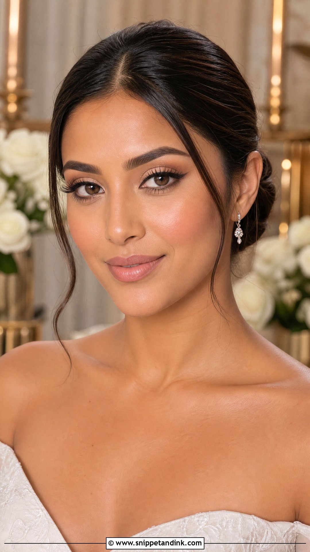Sofia Richie Wedding Makeup With Soft Winged Liner - Snippet and Ink - 25 Sofia Richie Wedding Makeup Ideas