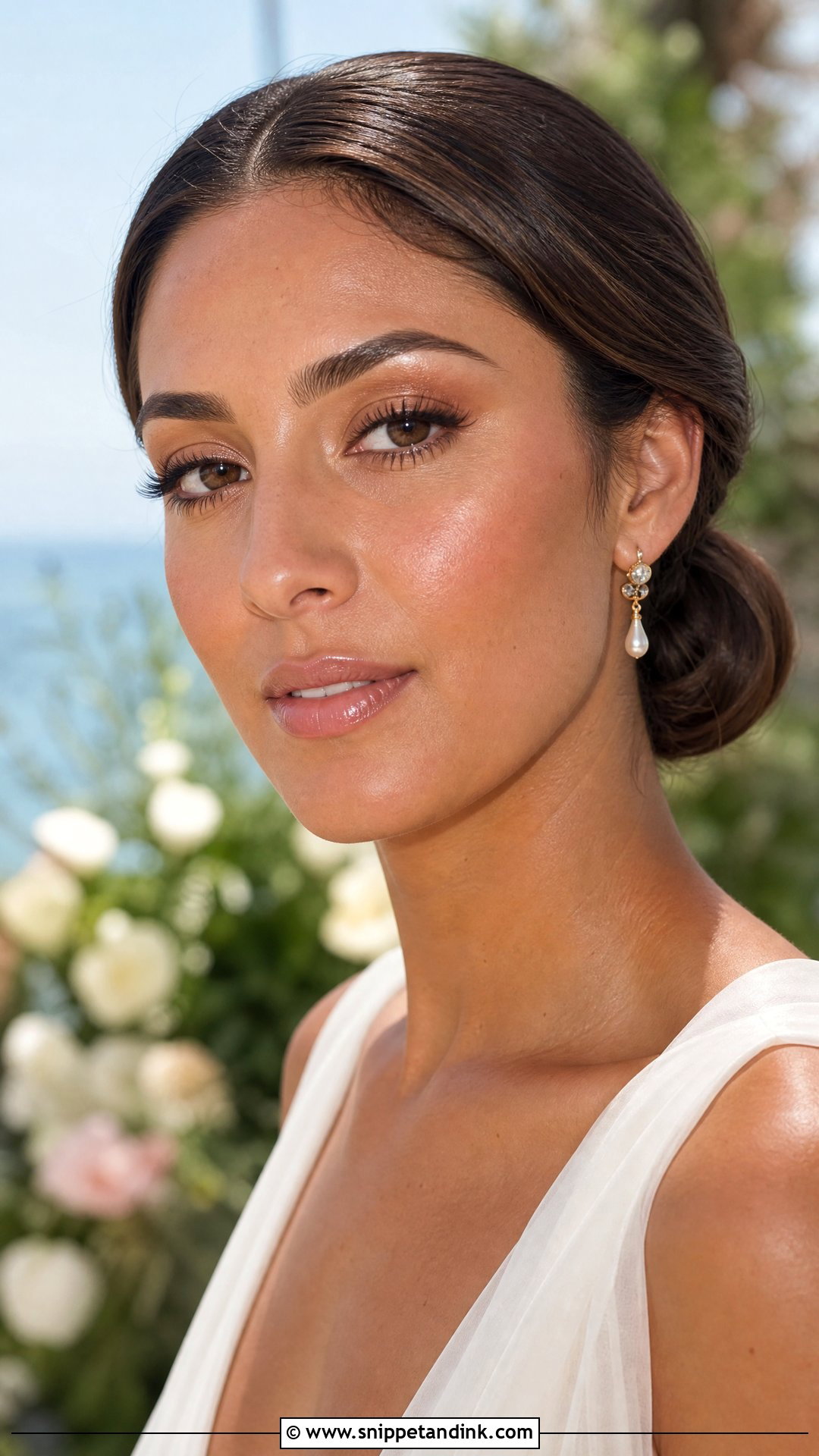 Sofia Richie Wedding Makeup With Summer Bridal Glow - Snippet and Ink - 25 Sofia Richie Wedding Makeup Ideas