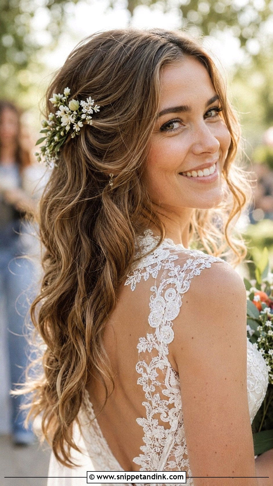 Soft Beach Waves - Snippet and Ink - 20 Simple Wedding Hairstyles Down