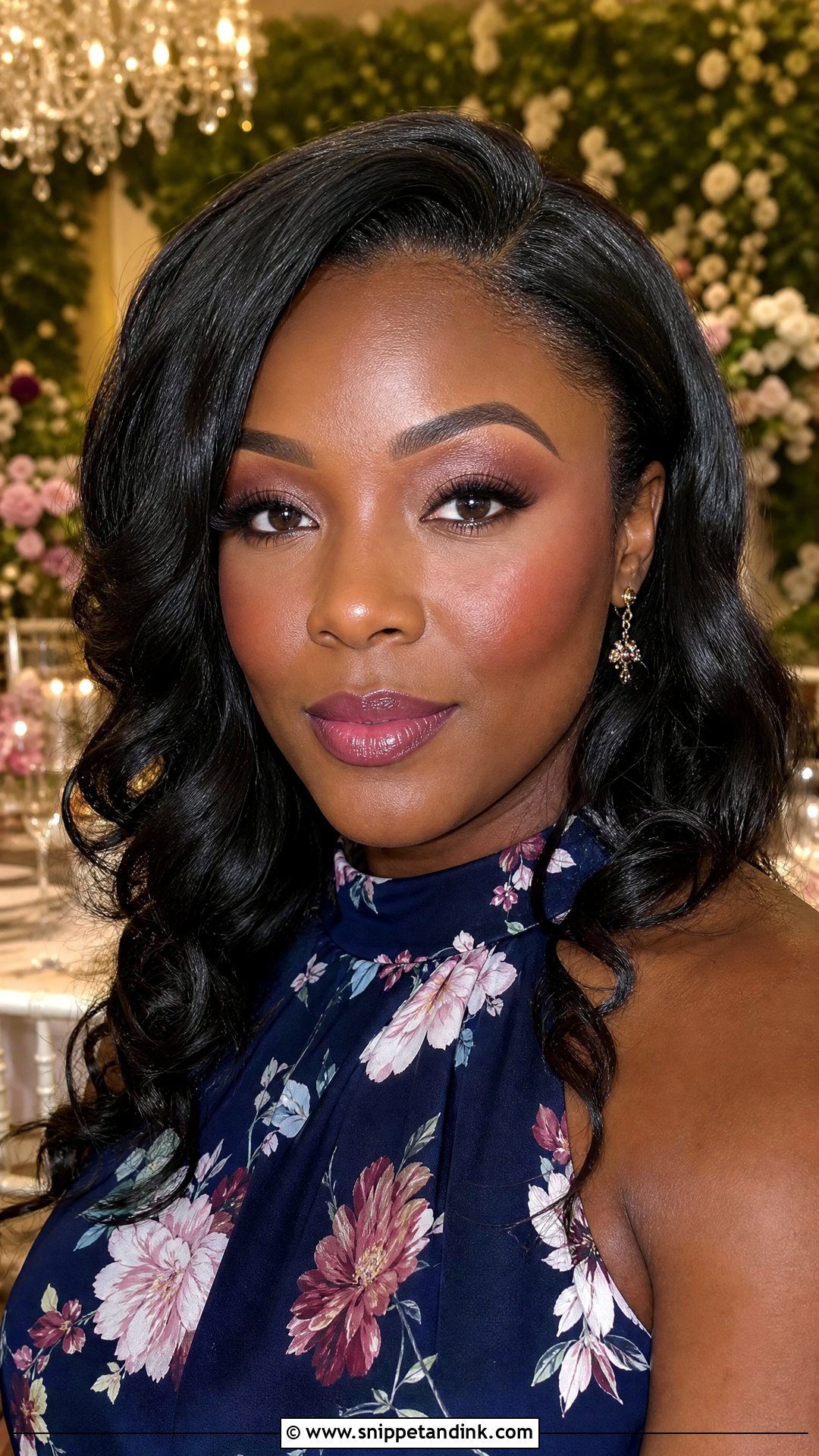 Soft Berry Spring Wedding Makeup - Snippet and Ink - 25 Spring Wedding Makeup Ideas