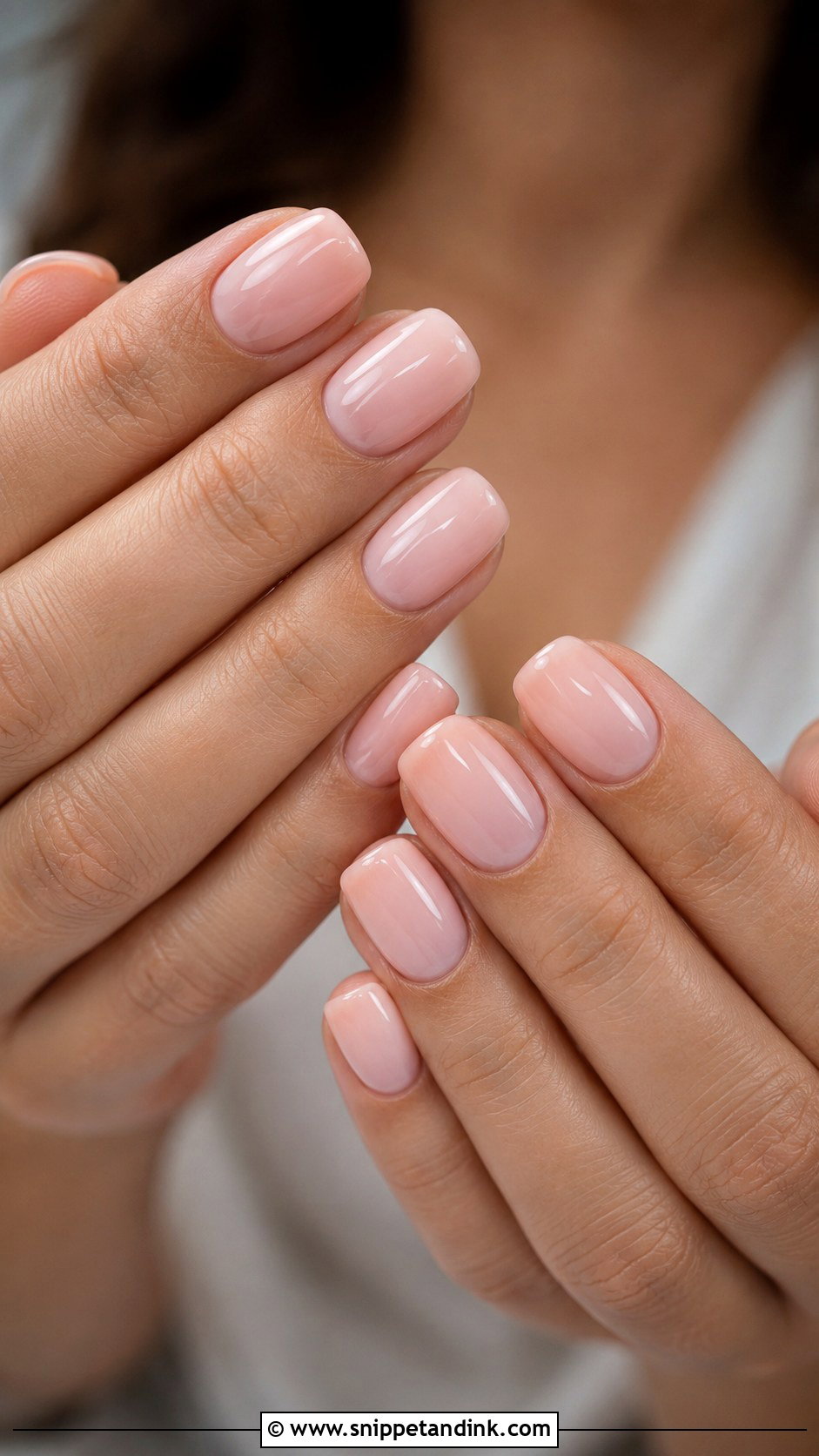 Soft Blush Acrylic Nails For Bride - Snippet and Ink - 20 Acrylic Nails for the Bride Wedding