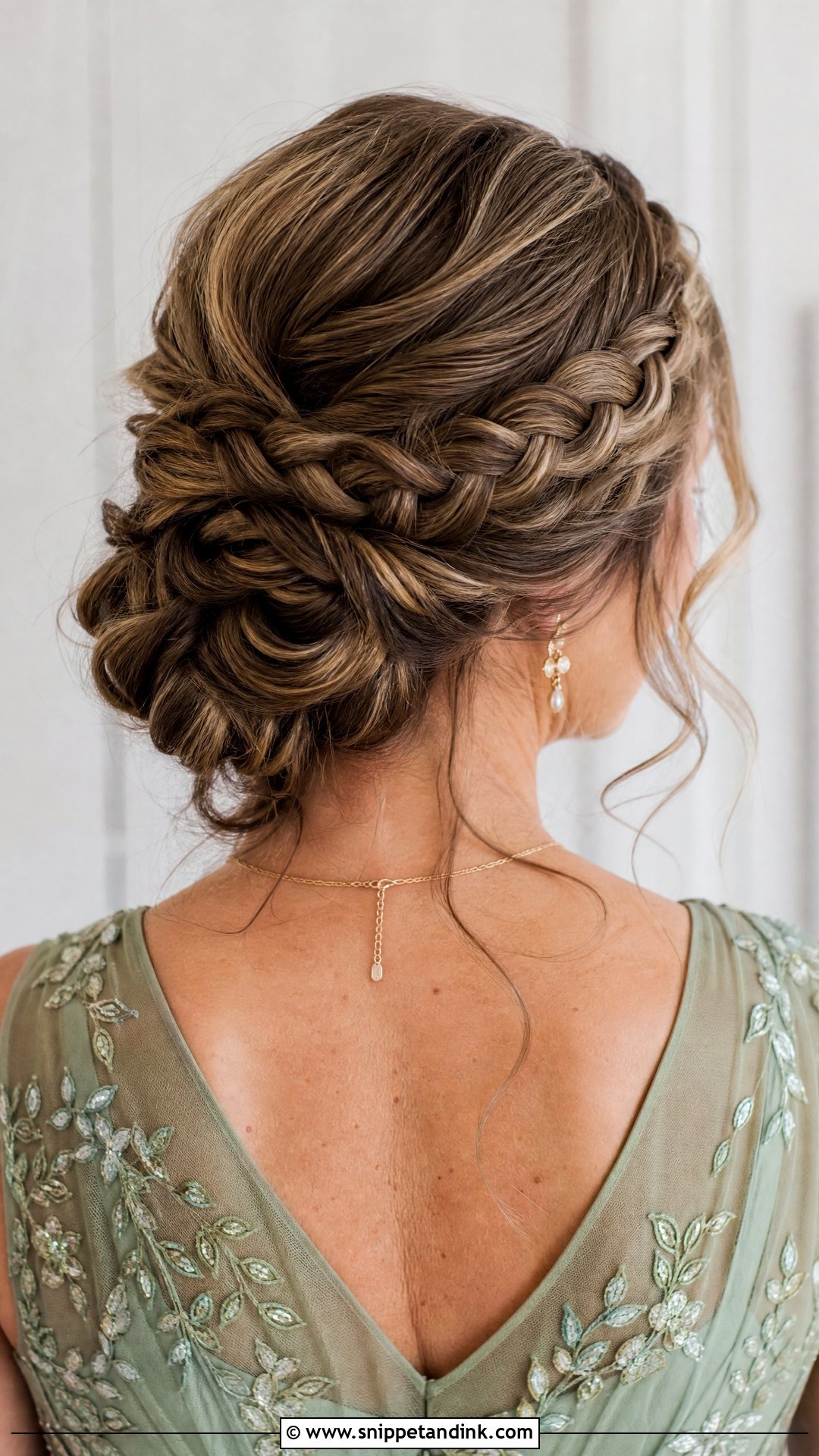 Soft Braided Updo - Snippet and Ink - 20 Hairstyle for Mother of the Bride Ideas