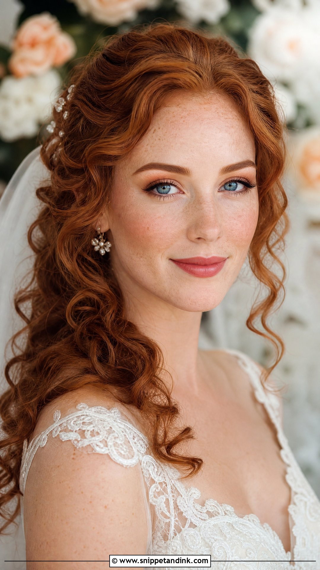 Soft Bridal Makeup For Blue Eyes And Red Hair - Snippet and Ink - 20 Soft Bridal Makeup for Blue Eyes