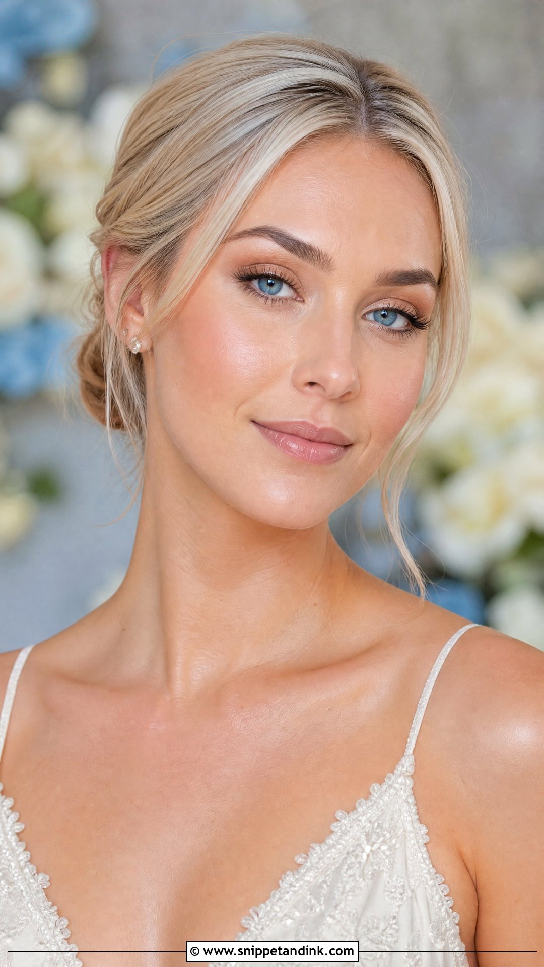 Soft Bridal Makeup For Blue Eyes - Snippet and Ink - 25 Soft Makeup Look for Wedding Ideas