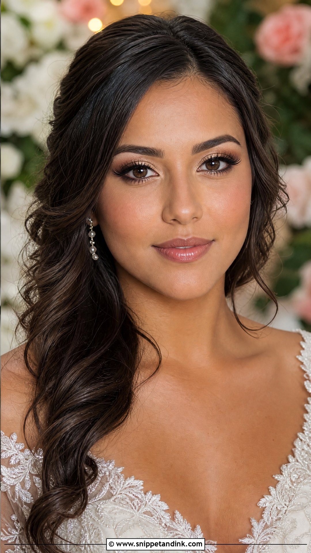 Soft Bridal Makeup For Brown Eyes - Snippet and Ink - 25 Soft Makeup Look for Wedding Ideas
