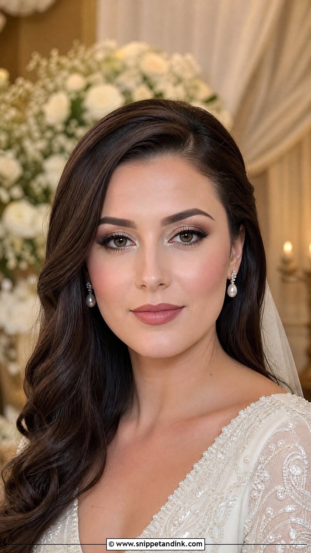 Soft Bridal Makeup For Winter Wedding - Snippet and Ink - 30 Soft Bridal Makeup Ideas