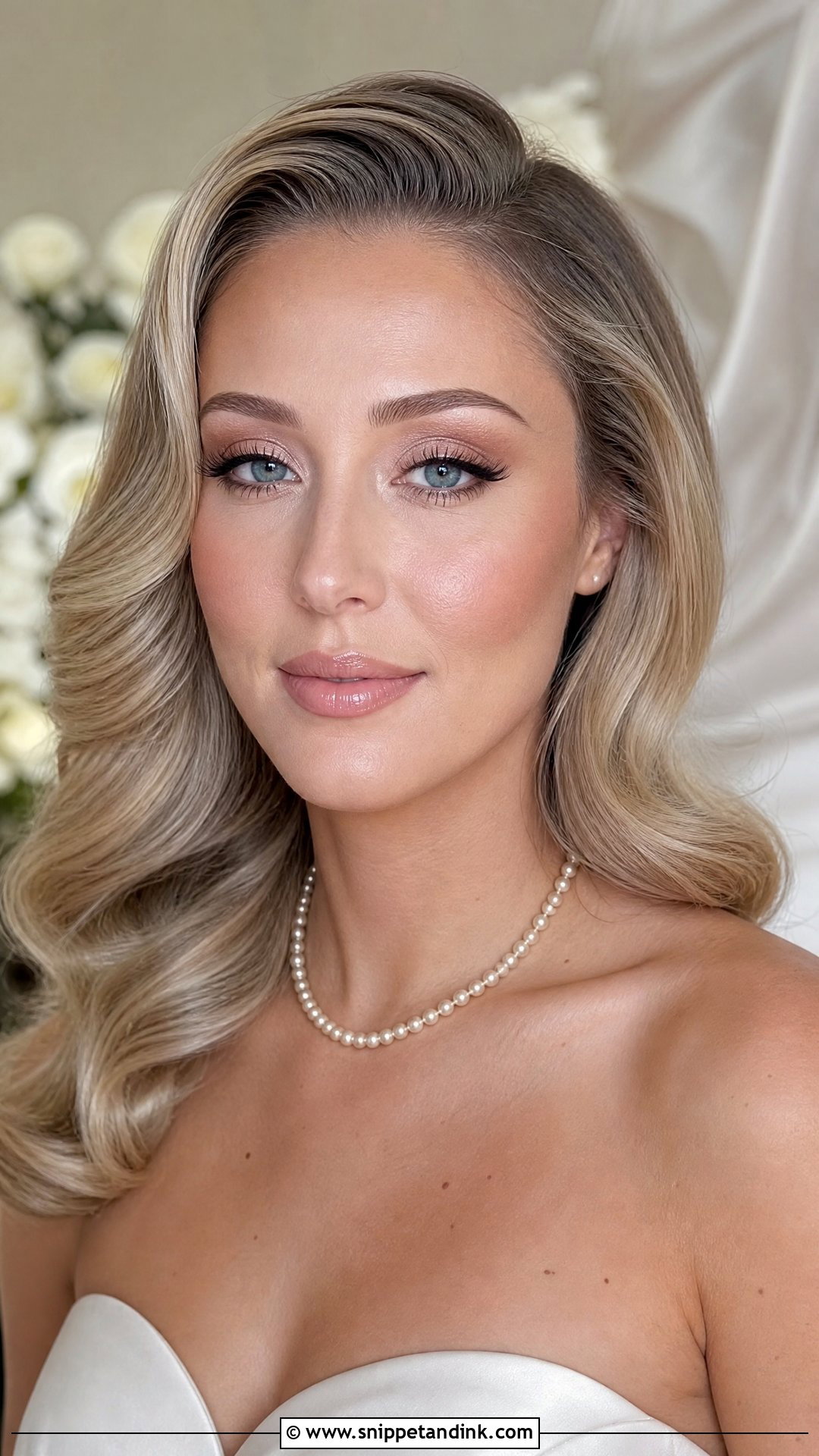 Soft Bridal Makeup With Wispy Lashes - Snippet and Ink - 30 Soft Bridal Makeup Ideas