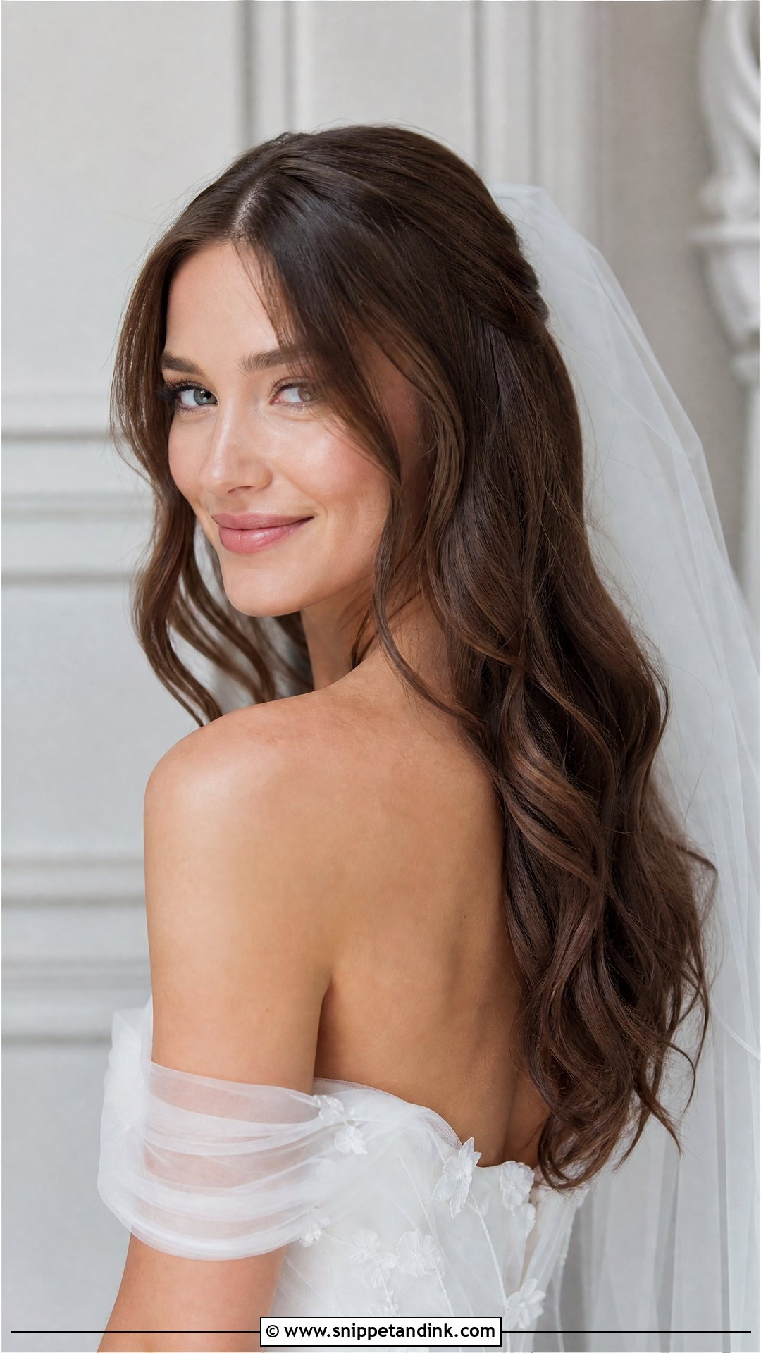 Soft Bridal Waves - Snippet and Ink - 20 Modern Bridal Hairstyles