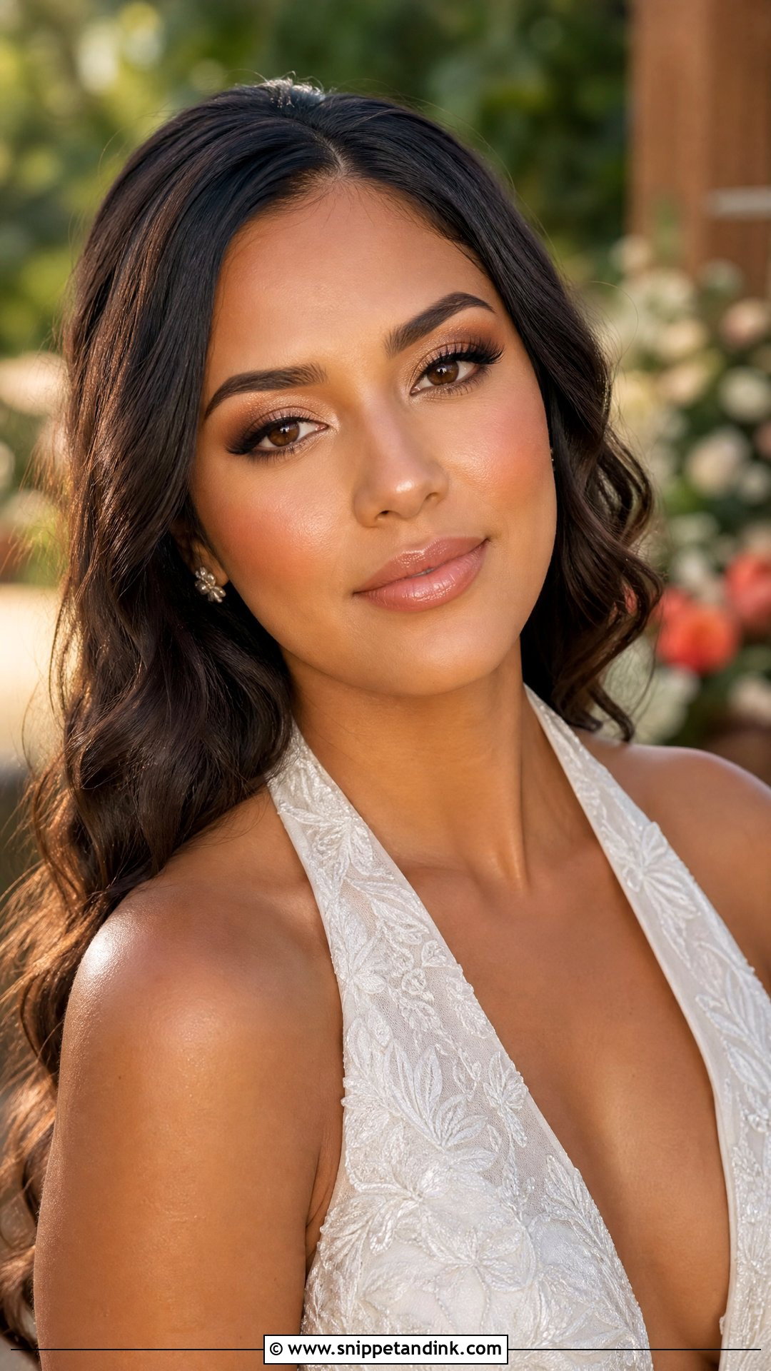 Soft Bronze Wedding Makeup - Snippet and Ink - 25 Soft Makeup Look for Wedding Ideas