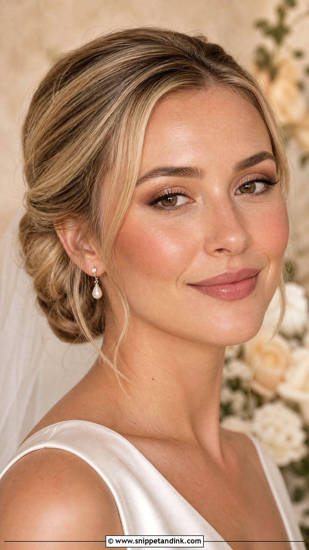 Soft Brown Bridal Makeup For Blue Eyes - Snippet and Ink - 30 Soft Glam Bridal Makeup for Blue Eyes