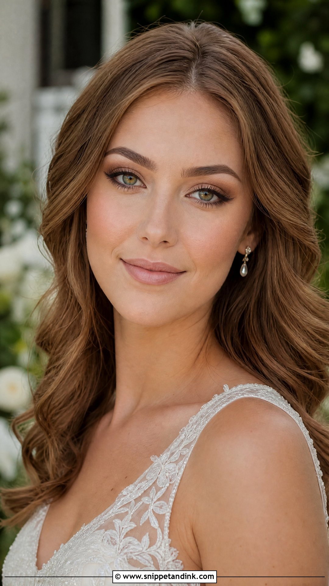 Soft Brown Bridal Makeup For Green Eyes - Snippet and Ink - 20 Natural Glam Bridal Makeup for Green Eyes