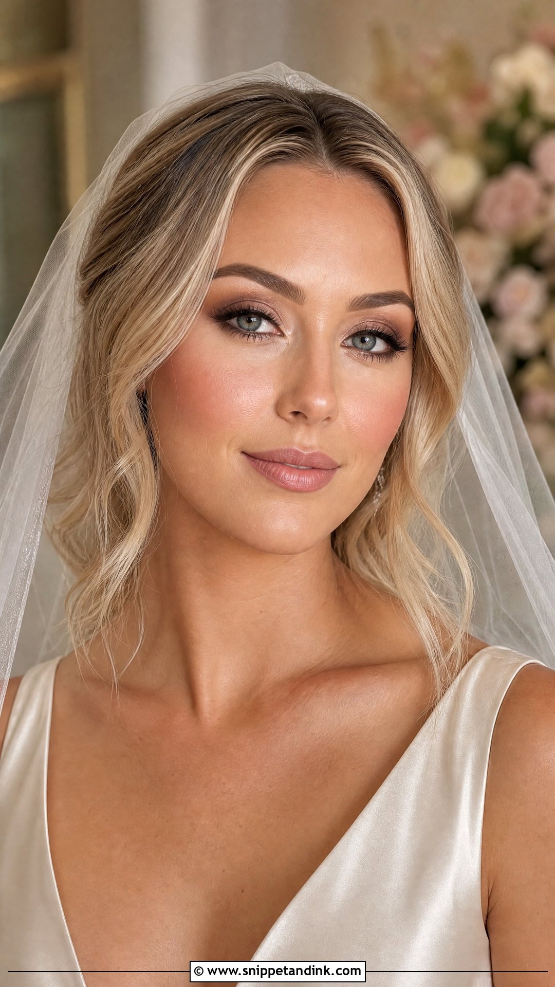 Soft Brown Smokey Eye Wedding Makeup - Snippet and Ink - 20 Smokey Eye Wedding Makeup Brides