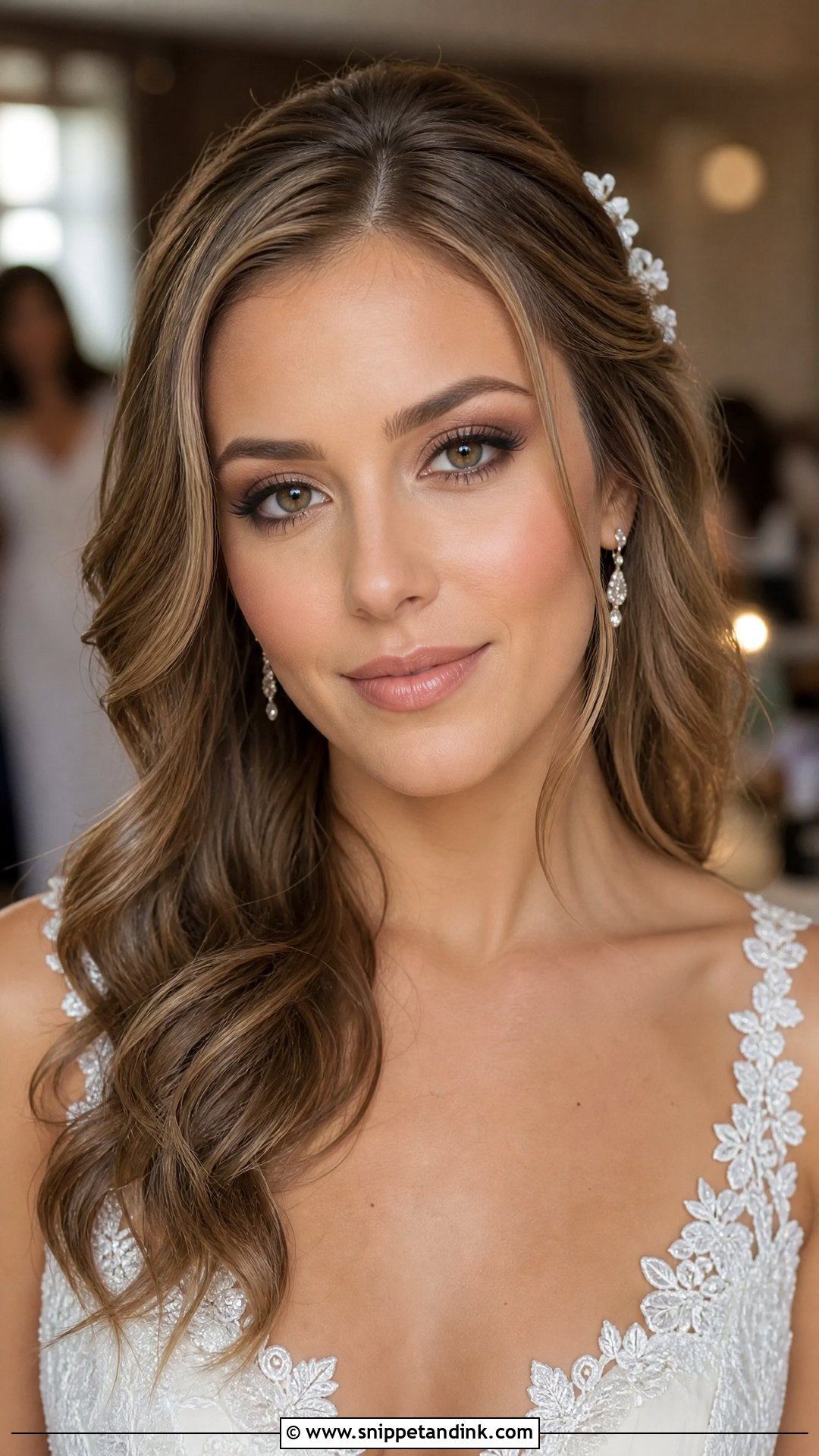 Soft Brown Smoky Wedding Makeup - Snippet and Ink - 20 Smoky Wedding Makeup Ideas
