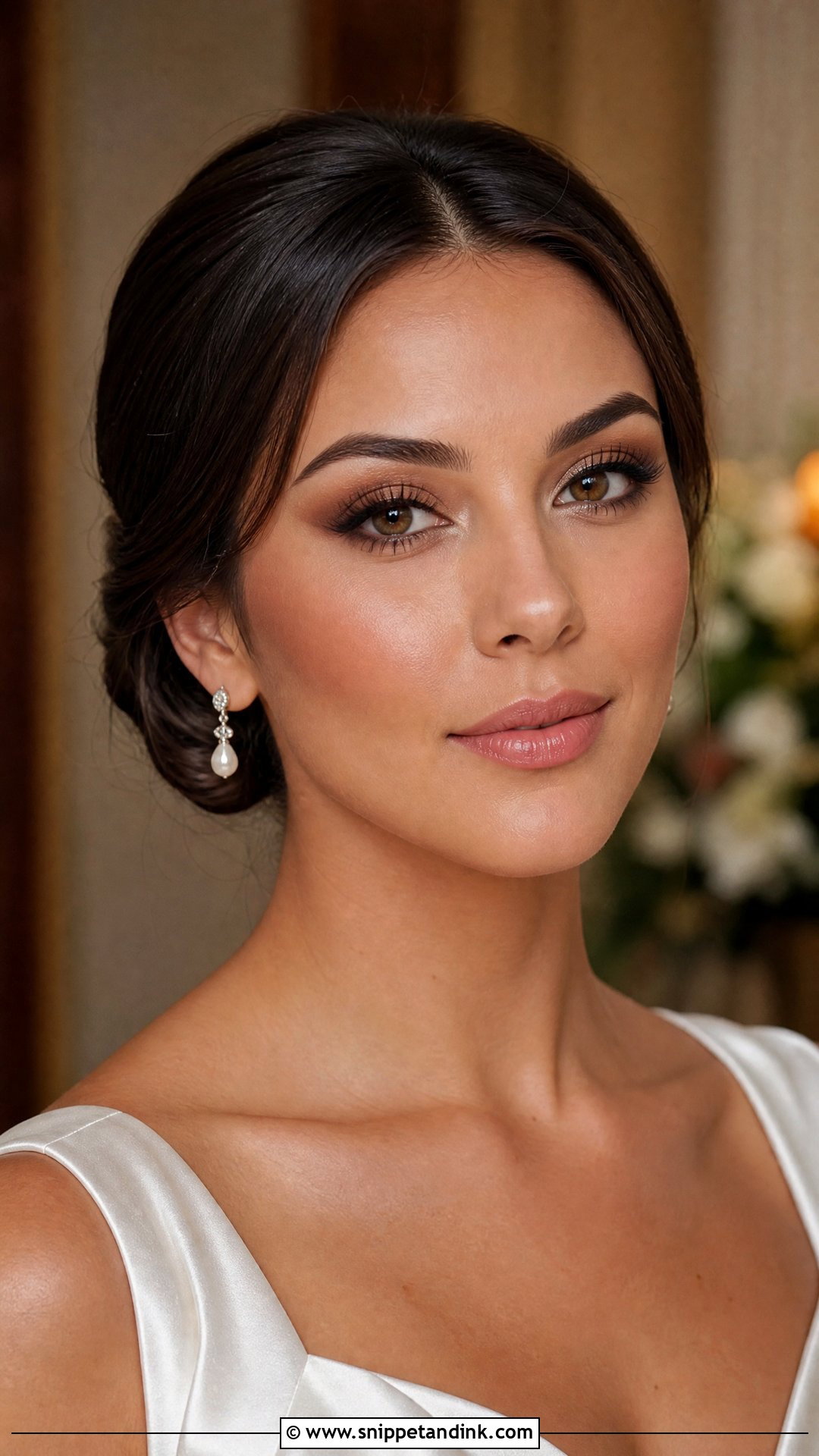 Soft Brown Wedding Makeup - Snippet and Ink - 20 Soft Natural Wedding Makeup Ideas