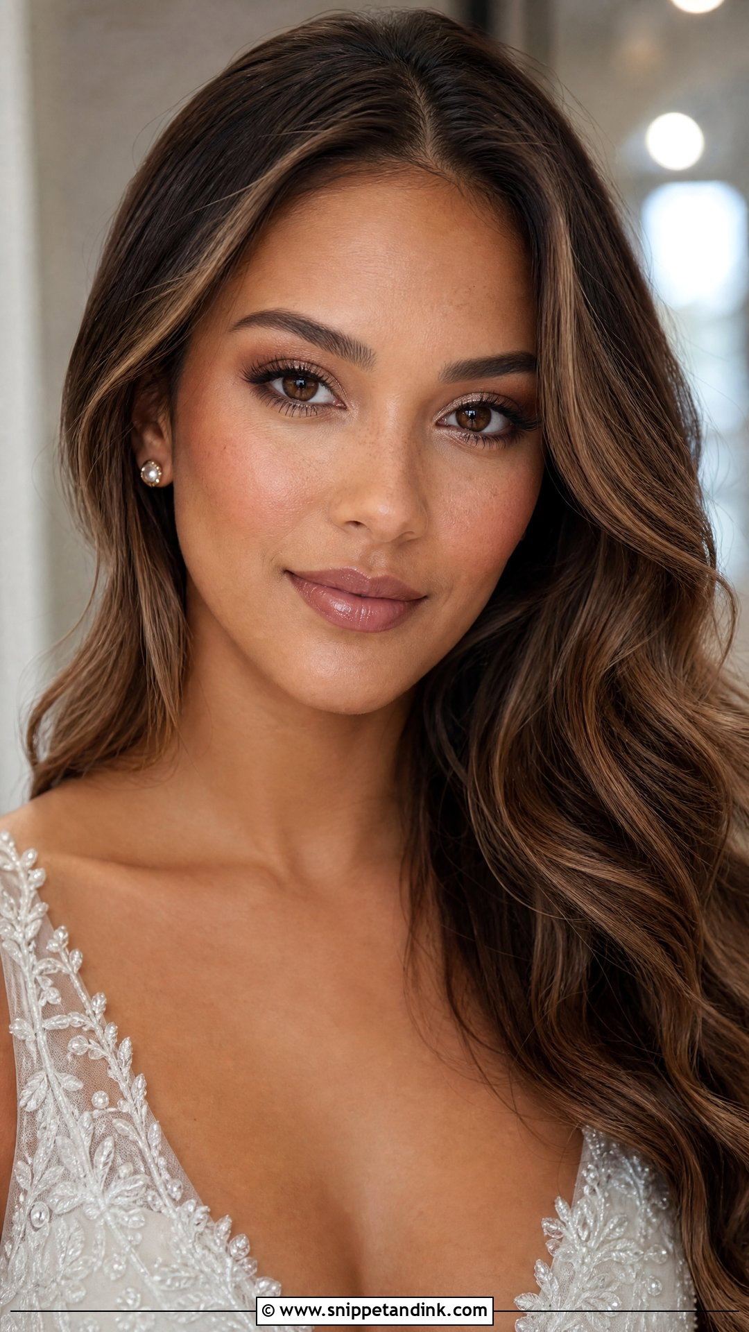 Soft Brown Wedding Makeup for Brown Eyes - Snippet and Ink - 20 Neutral Wedding Makeup for Brown Eyes