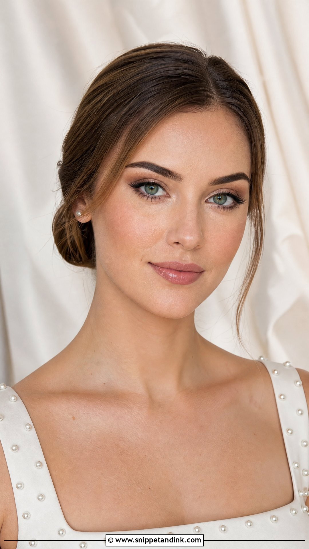 Soft Brown Wedding Makeup for Green Eyes - Snippet and Ink - 20 Soft Wedding Makeup for Green Eyes