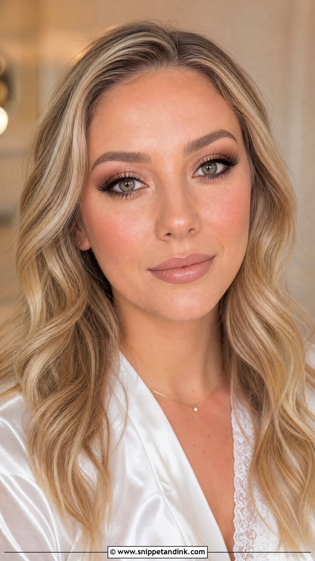 Soft Brown Wedding Smokey Eye - Snippet and Ink - 20 Wedding Smokey Eye Ideas