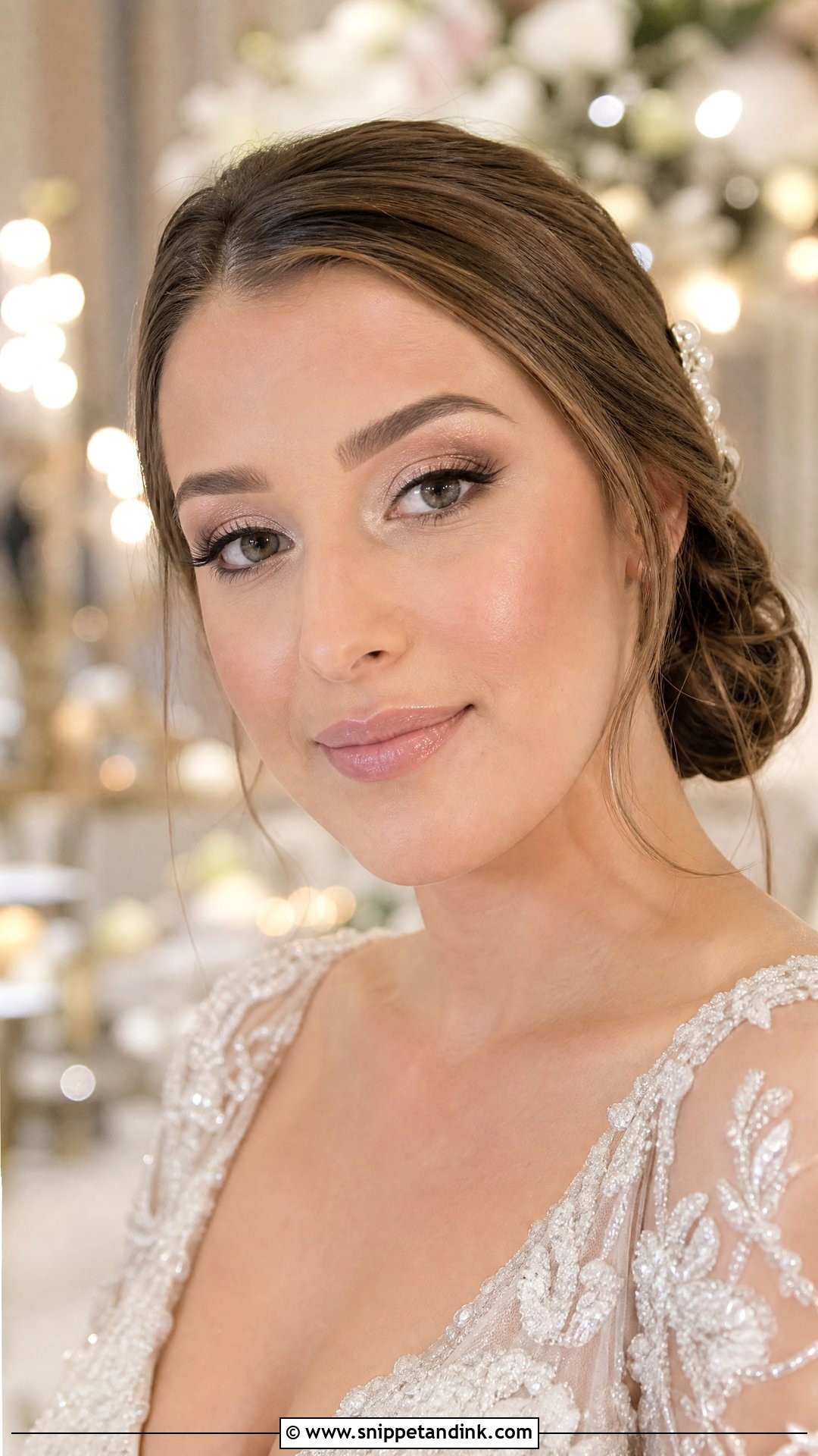 Soft Champagne Wedding Makeup - Snippet and Ink - 30 Soft Wedding Makeup Ideas