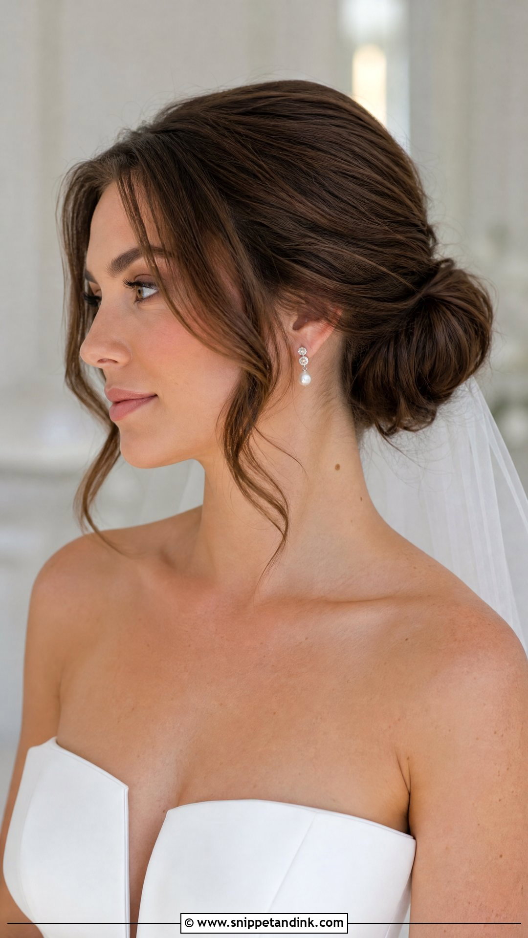 Soft Chignon Wedding Hair Tutorial - Snippet and Ink - 25 Wedding Hair Tutorial Ideas