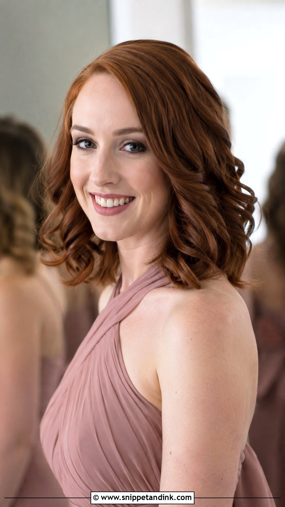 Soft Curls Bridesmaid Hair - Snippet and Ink - 25 Simple Bridesmaid Hairdo Ideas