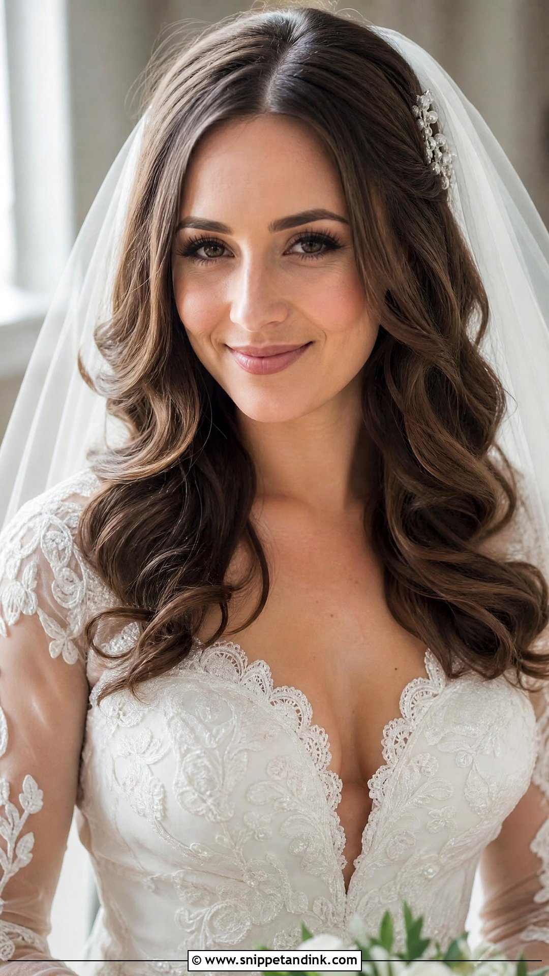 Soft Curls Wedding Hair Down - Snippet and Ink - 20 Long Hair Wedding Styles All Down