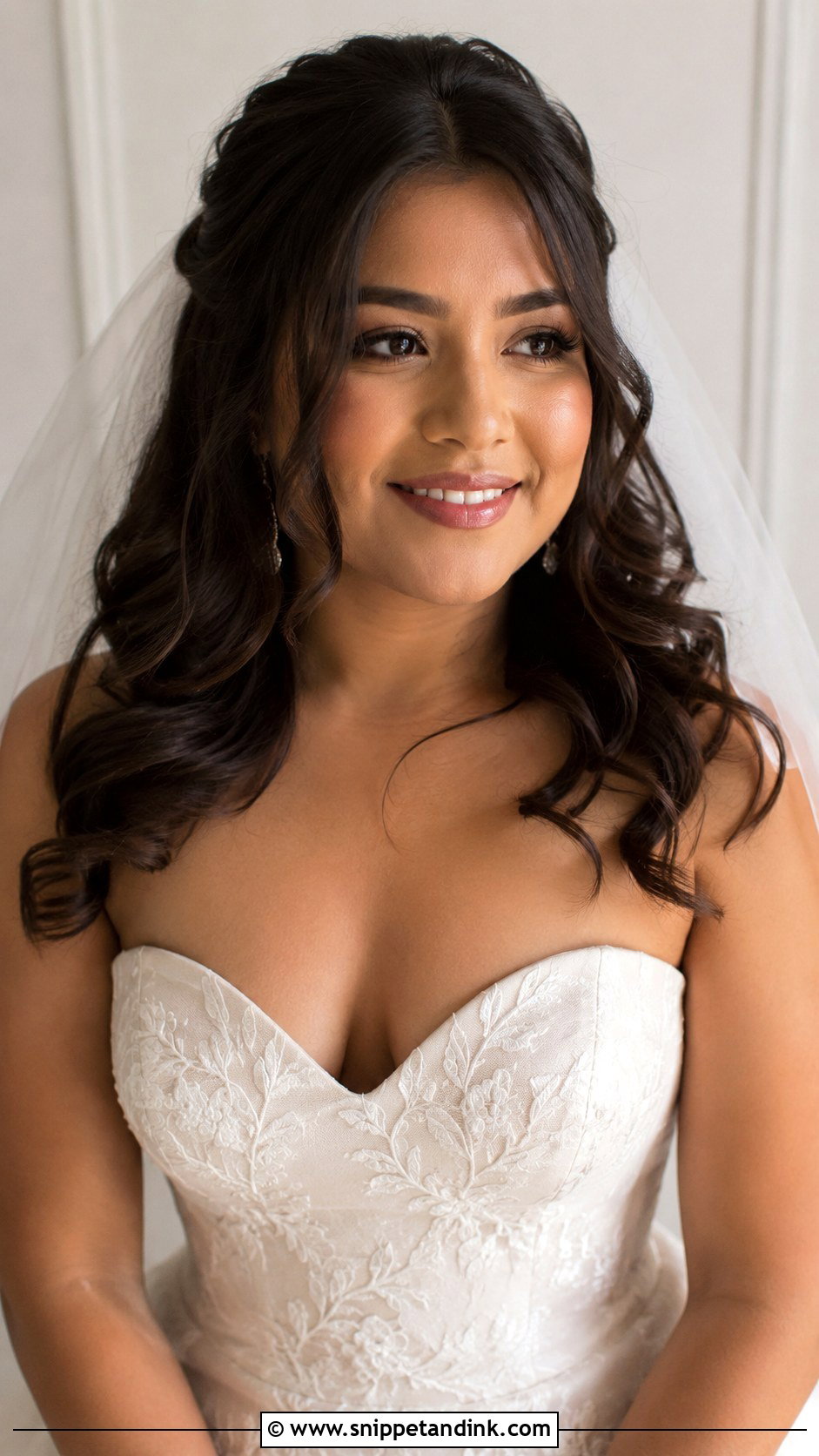 Soft Curls Wedding Hair Medium Length - Snippet and Ink - 15 Wedding Hairstyles Down Medium Length