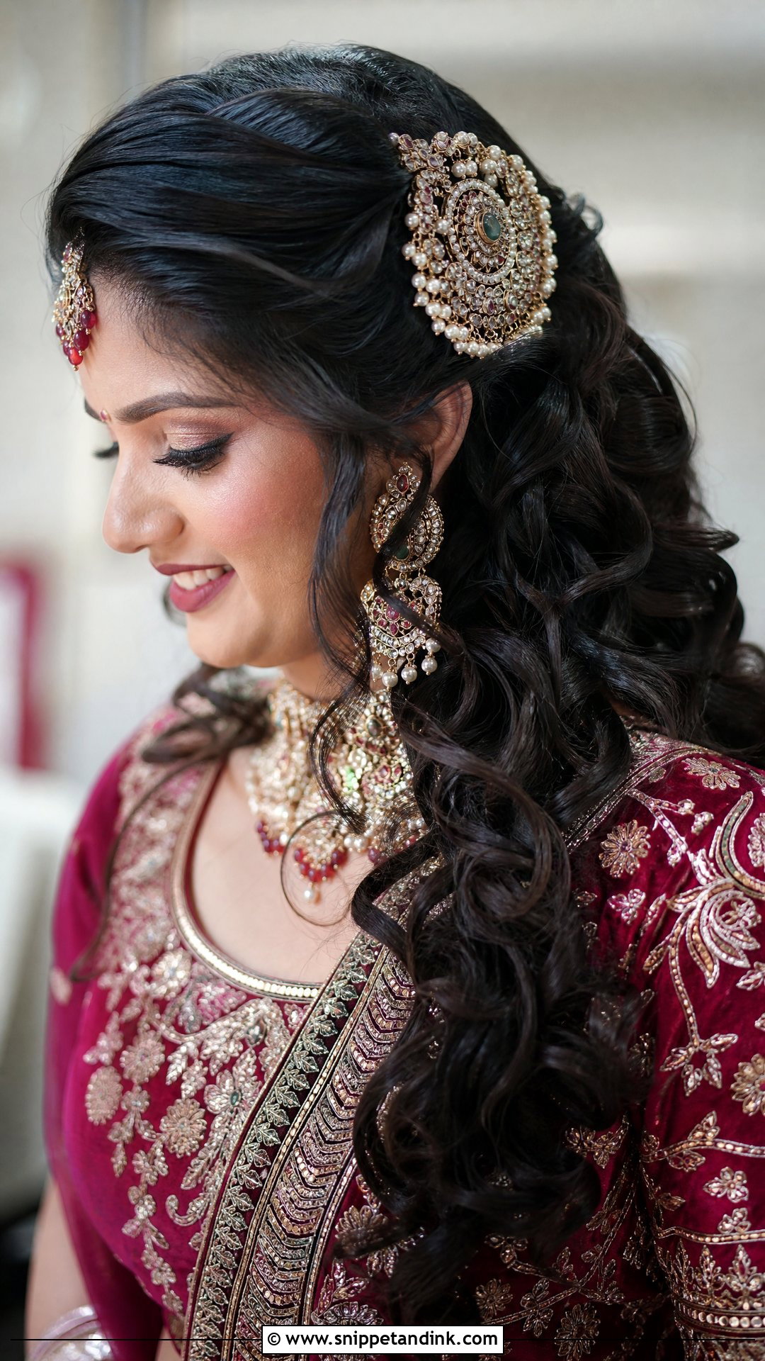 Soft Curls With Passa - Snippet and Ink - 20 Roka Hairstyle for Bride Ideas