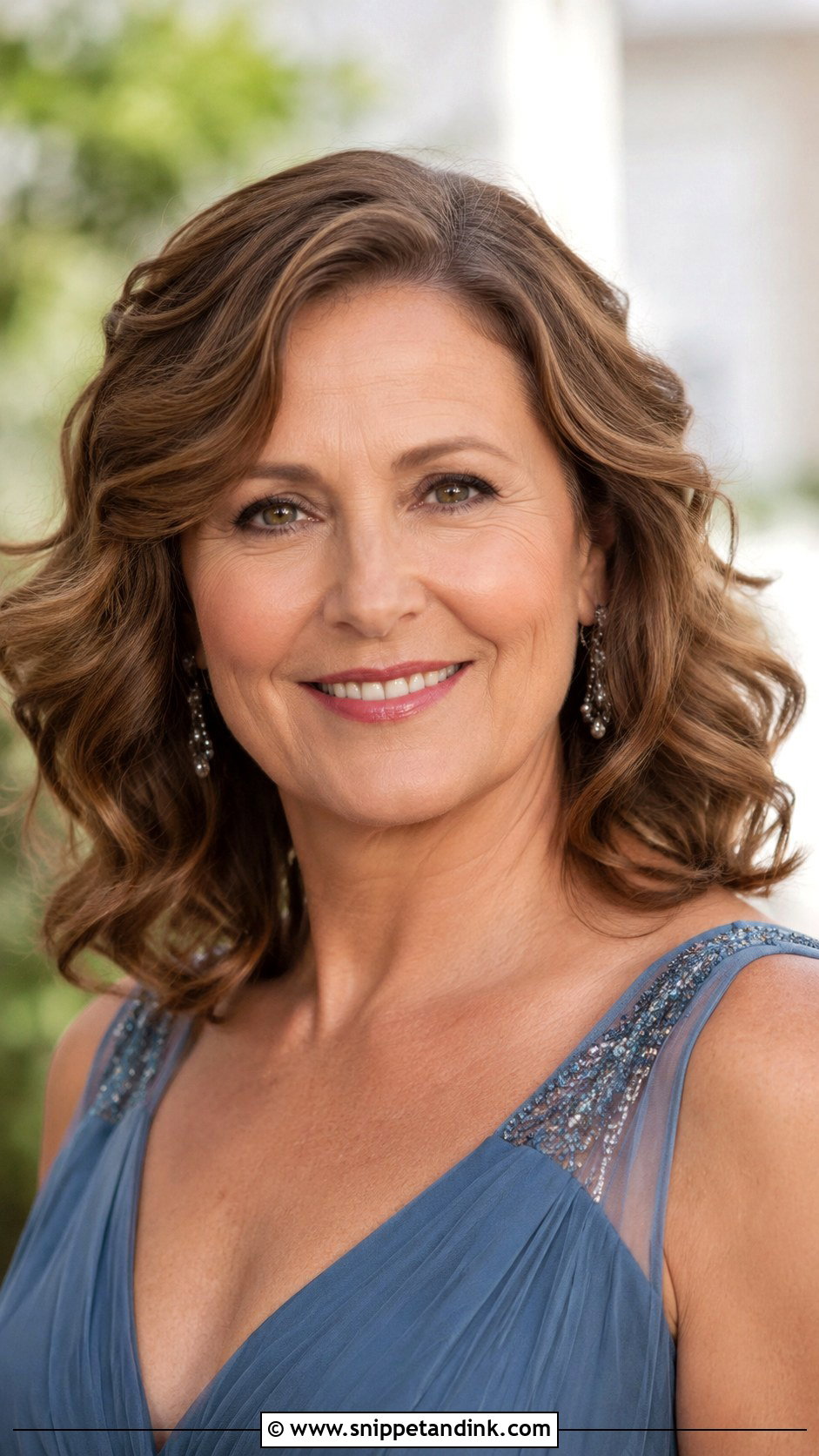 Soft Curls for Medium Length Hair - Snippet and Ink - 30 Mother of the Bride Hairstyles Over 50