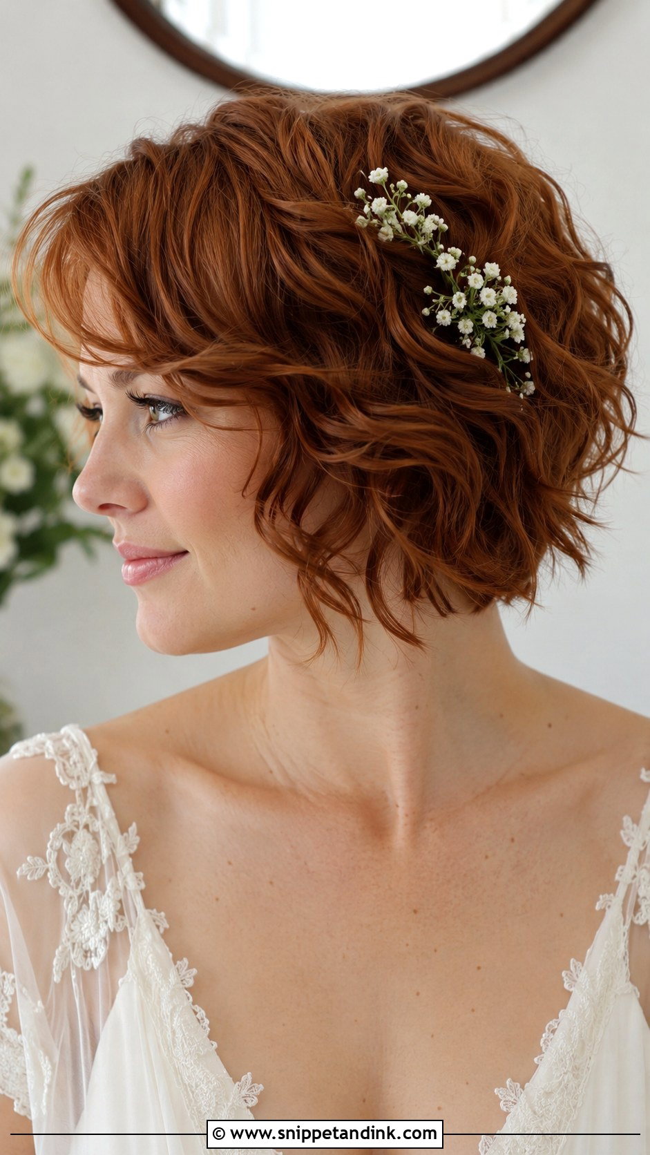 Soft Curls for Short Hair - Snippet and Ink - 25 Short Hairstyles for Wedding