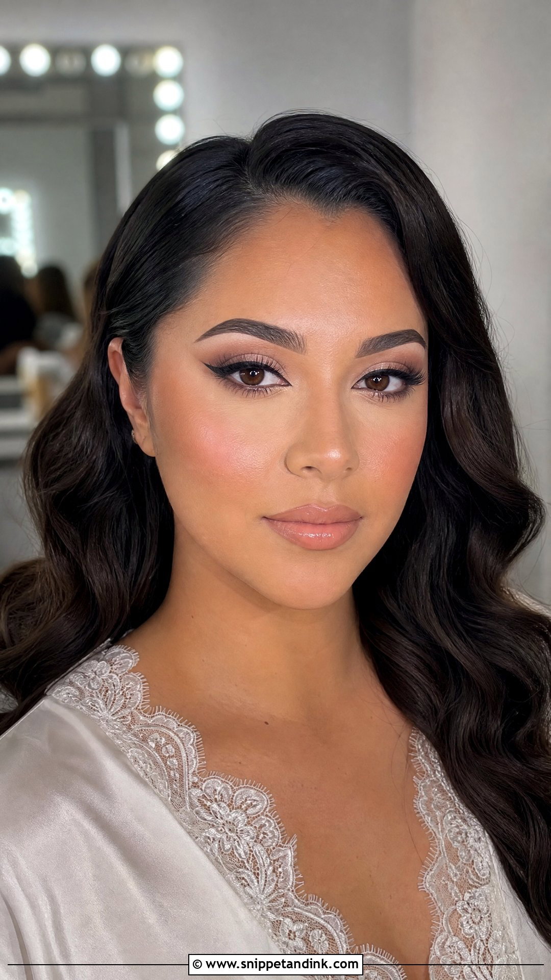 Soft Cut Crease Bridal Eye Makeup - Snippet and Ink - 30 Bridal Eye Makeup Ideas