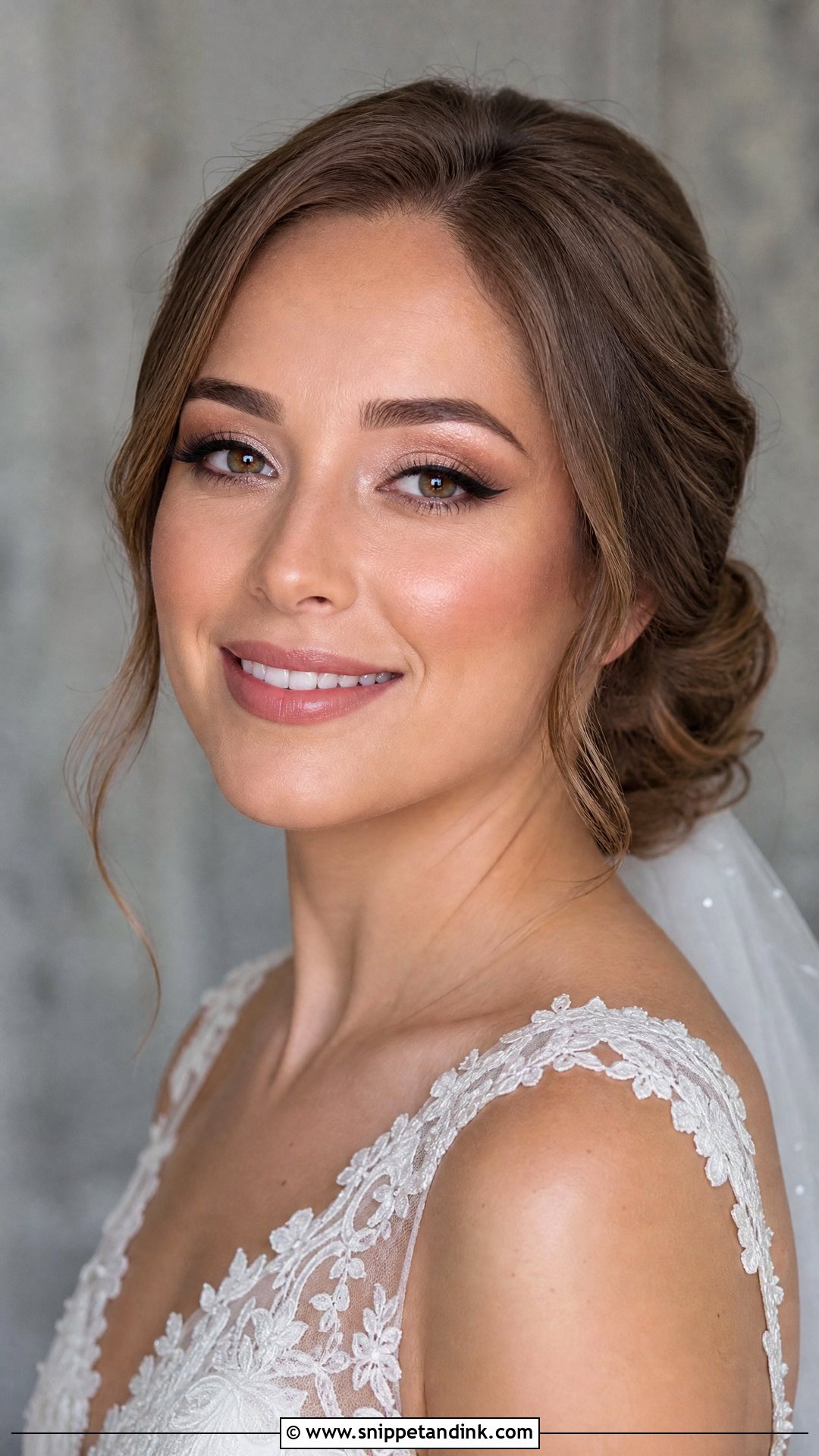 Soft Cut Crease Bridal Makeup - Snippet and Ink - 20 Sultry Bridal Makeup Ideas