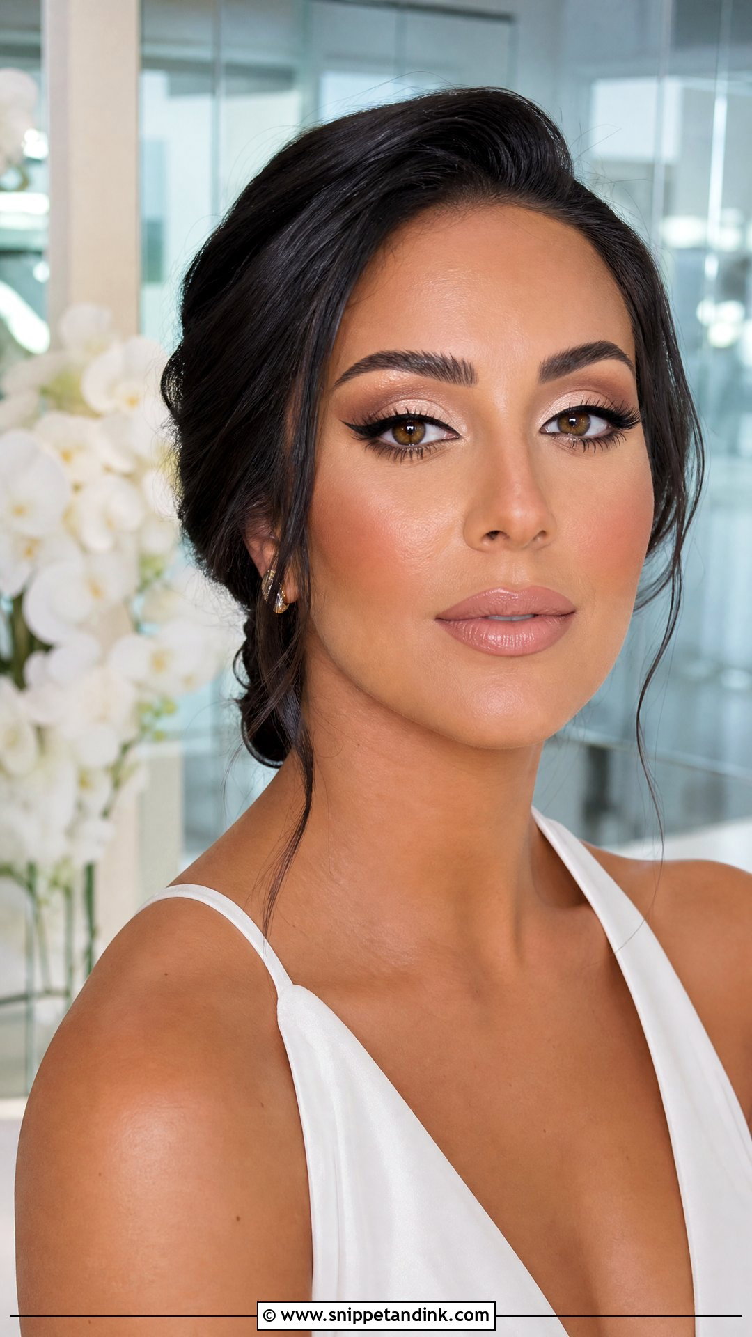 Soft Cut Crease Bridal Makeup - Snippet and Ink - 20 Timeless Bridal Makeup Ideas
