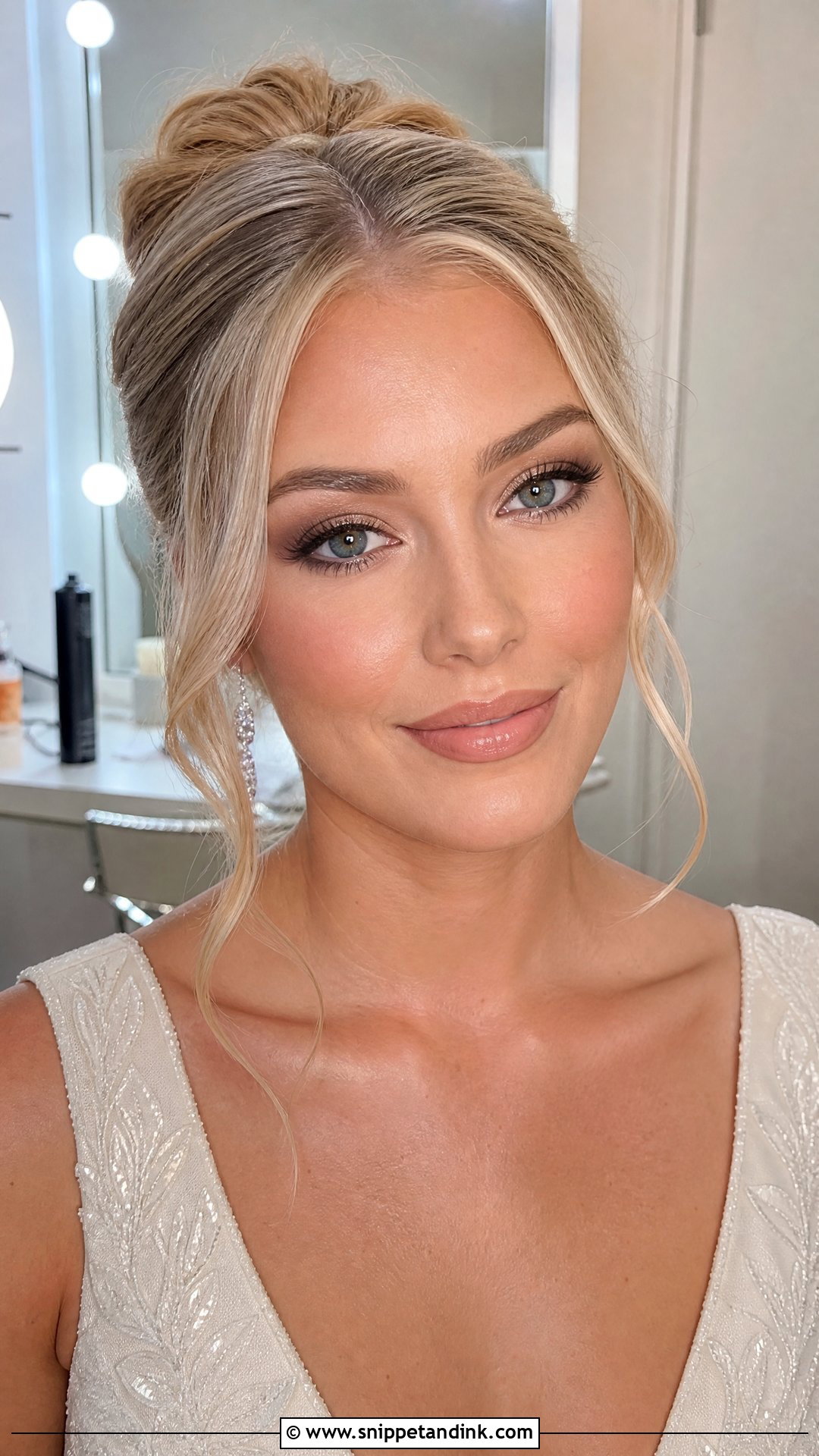 Soft Cut Crease Bridal Makeup - Snippet and Ink - 25 Bridal Makeup Inspiration Ideas