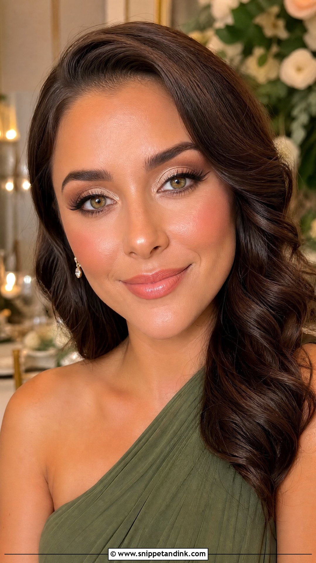 Soft Cut Crease Wedding Guest Makeup - Snippet and Ink - 20 Soft Wedding Guest Makeup Ideas