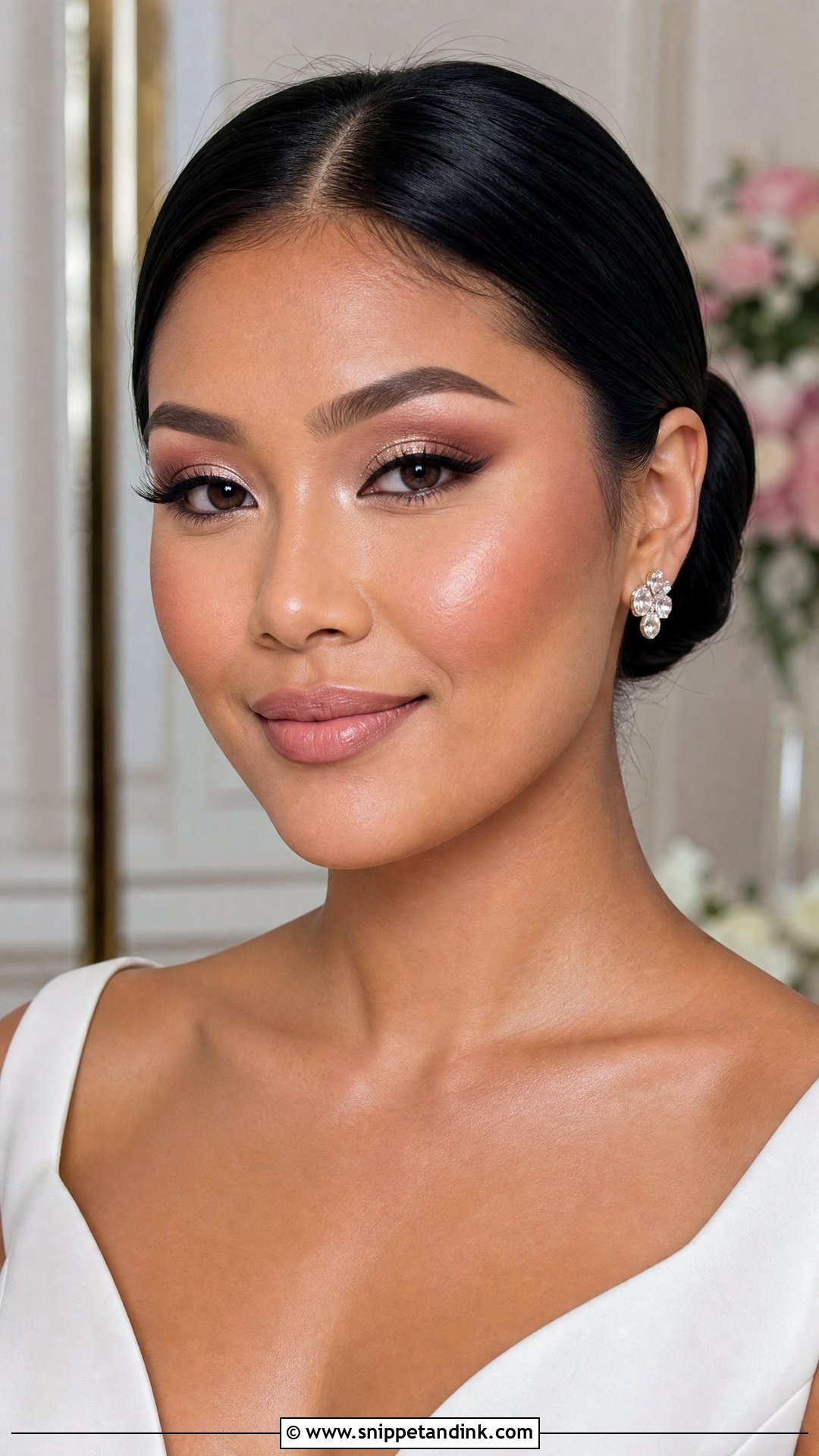 Soft Cut Crease Wedding Makeup For Green Eyes - Snippet and Ink - 30 Wedding Makeup for Green Eyes