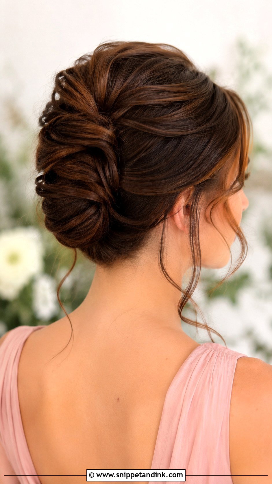 Soft French Twist Bridesmaid Updo - Snippet and Ink - 35 Bridesmaid Updo Hairstyles