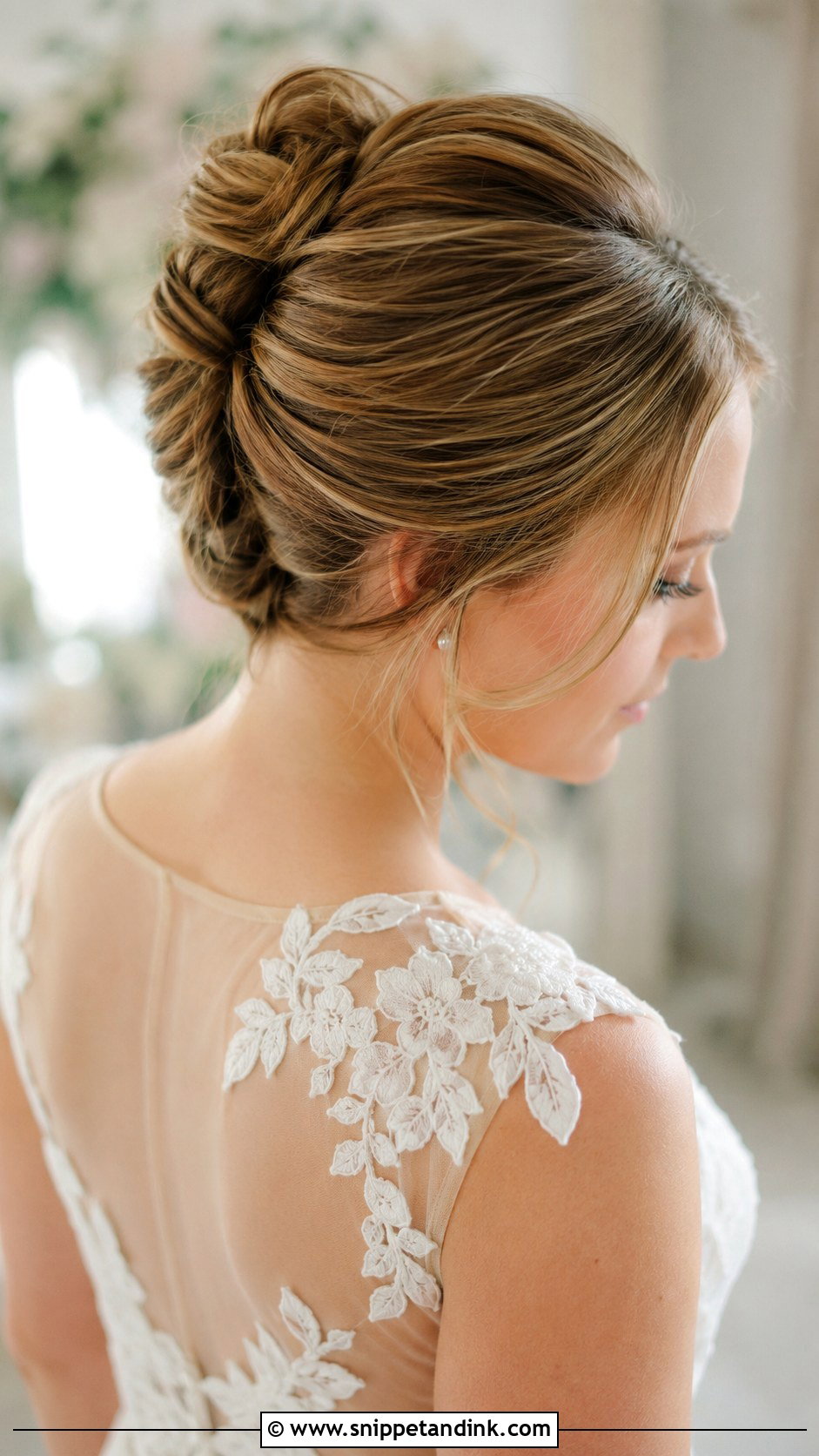 Soft French Twist For Fine Hair - Snippet and Ink - 30 French Twist Wedding Hair Ideas