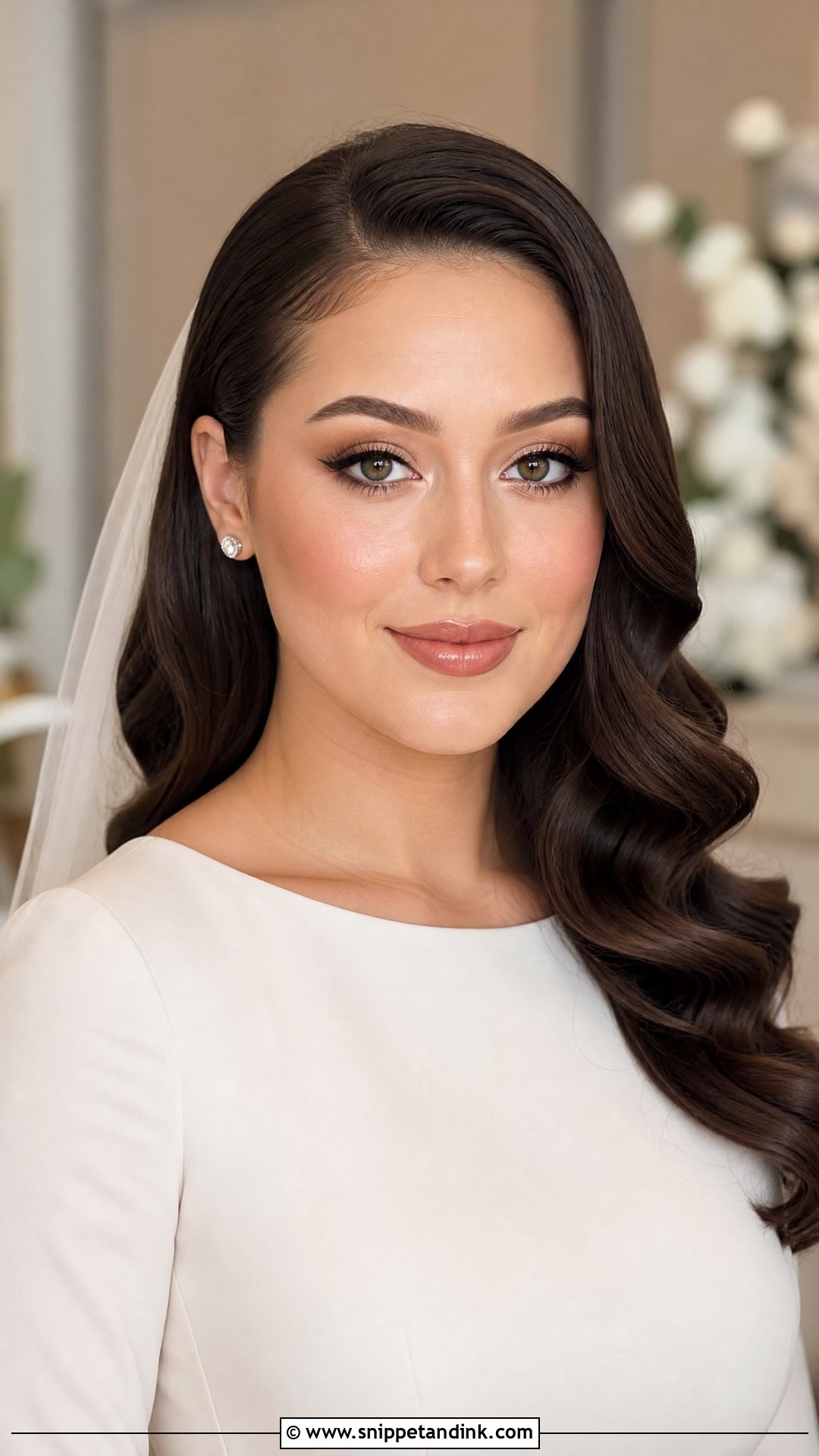 Soft Glam Airbrush Bridal Makeup - Snippet and Ink - 20 Airbrush Bridal Makeup Ideas