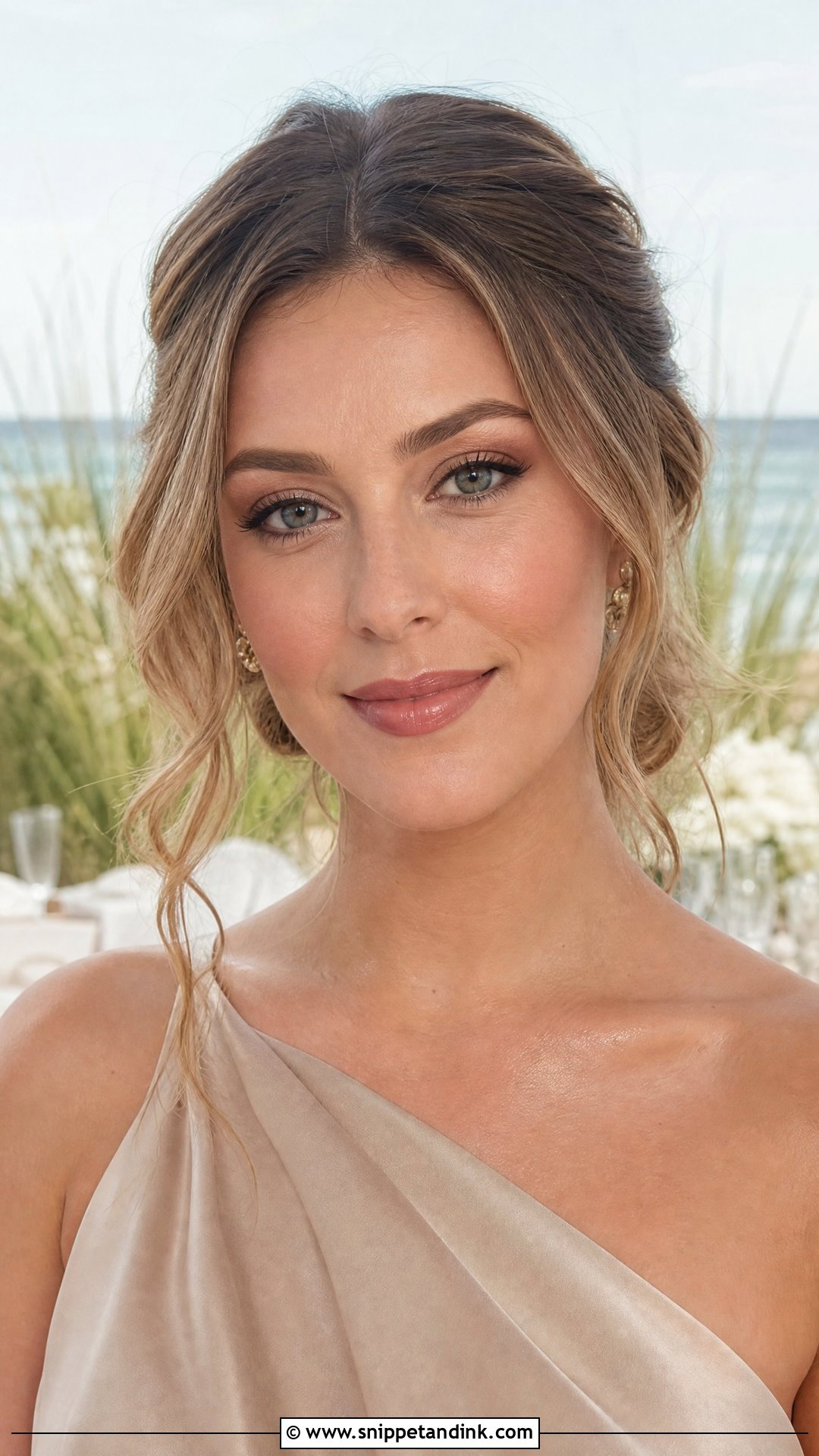 Soft Glam Beach Wedding Guest Makeup - Snippet and Ink - 20 Beach Wedding Guest Makeup Ideas