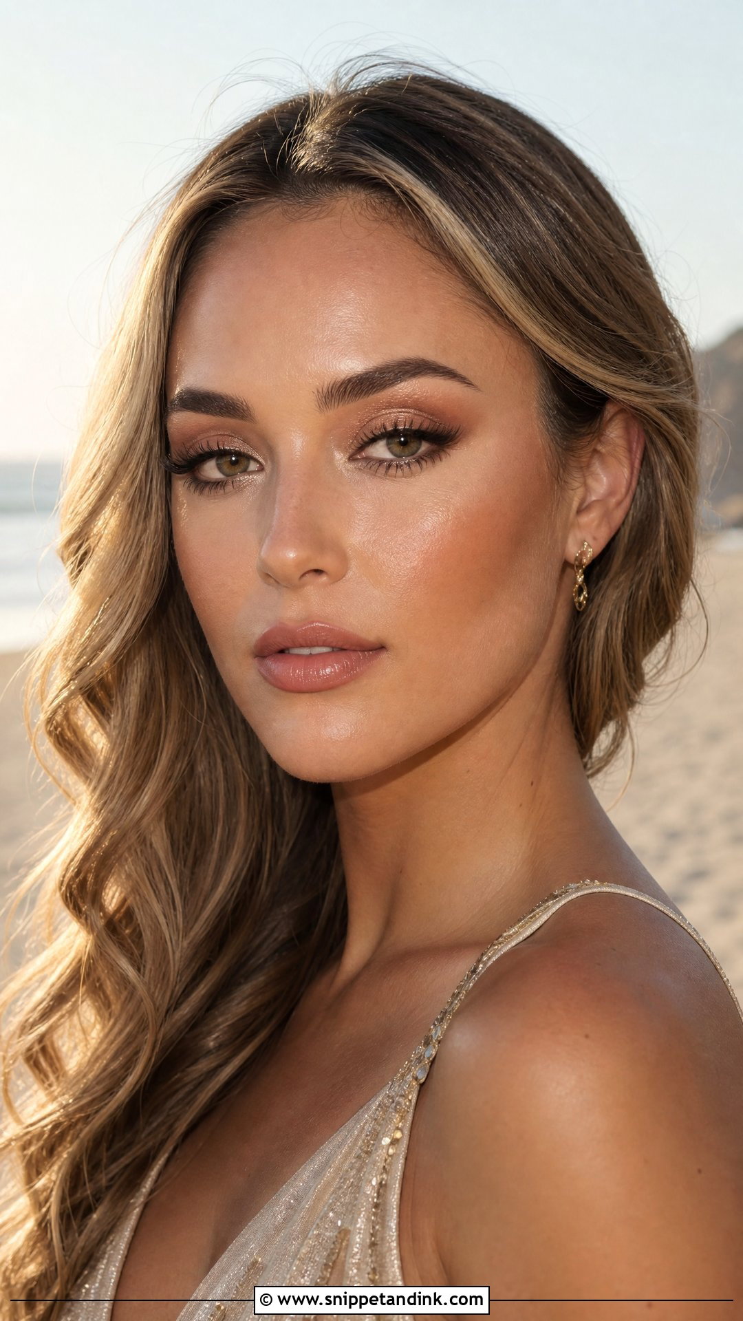 Soft Glam Beach Wedding Makeup For Brown Eyes - Snippet and Ink - 20 Beach Wedding Makeup for Brown Eyes