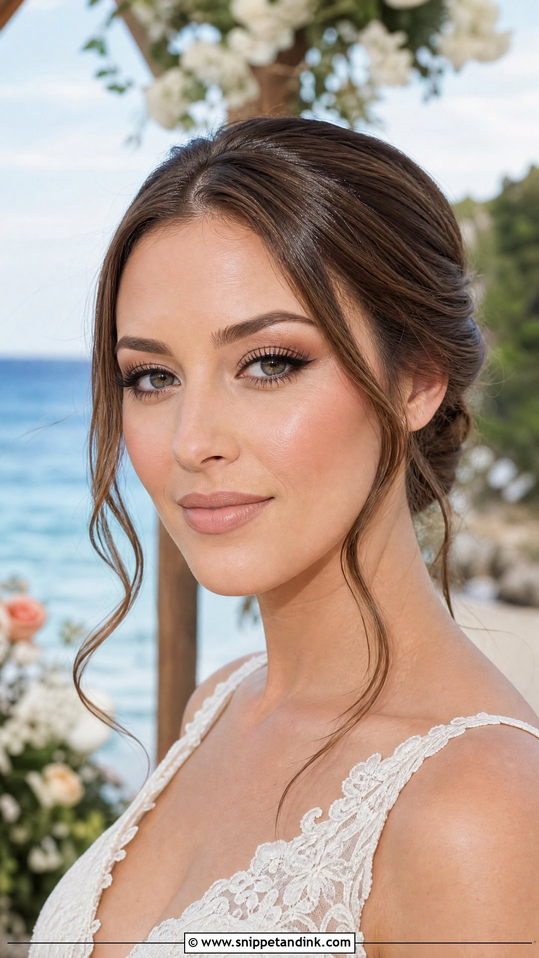 Soft Glam Beach Wedding Makeup - Snippet and Ink - 25 Beach Wedding Makeup Ideas