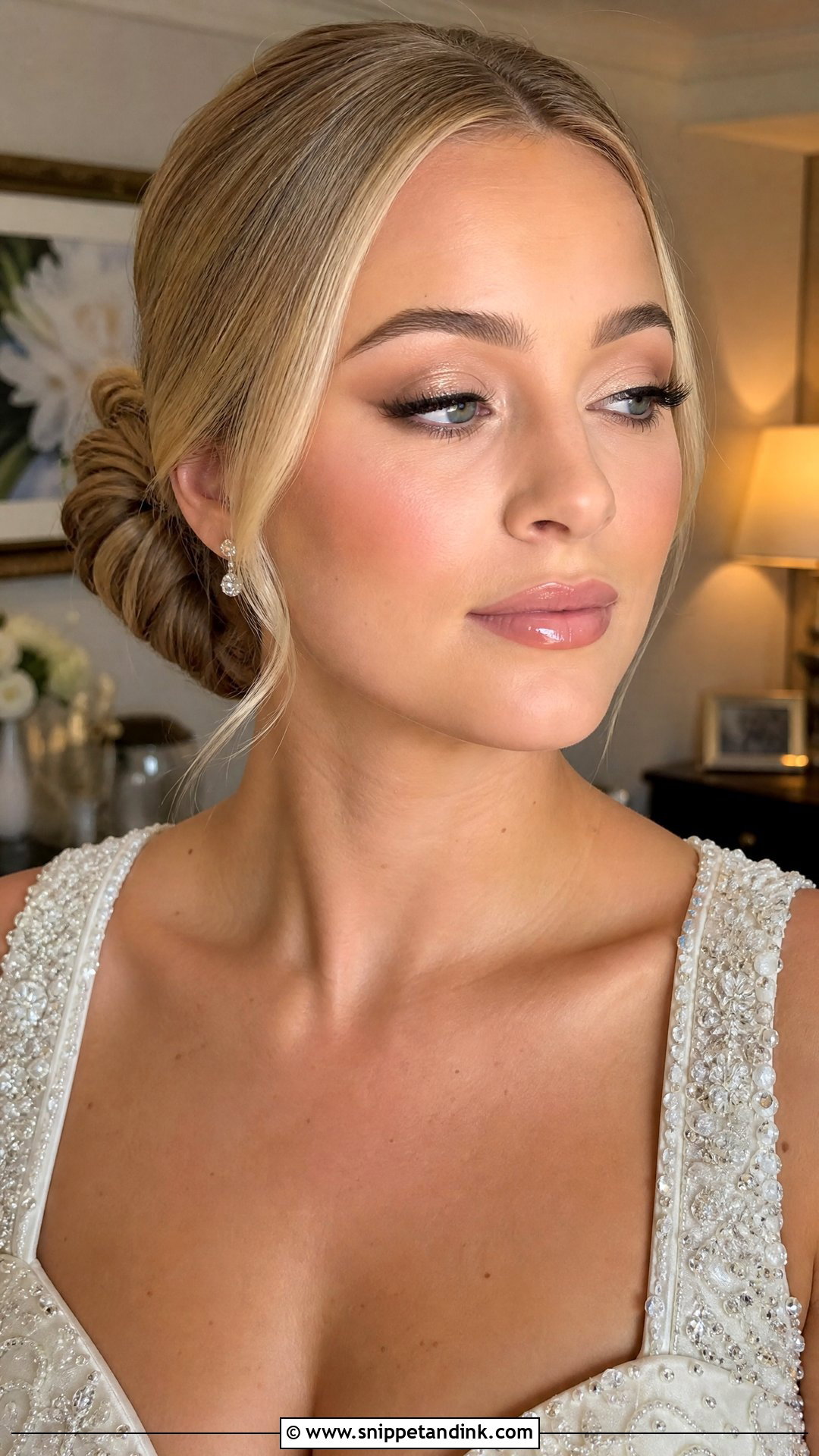 Soft Glam Blonde Wedding Makeup - Snippet and Ink - 25 Blonde Wedding Makeup Ideas