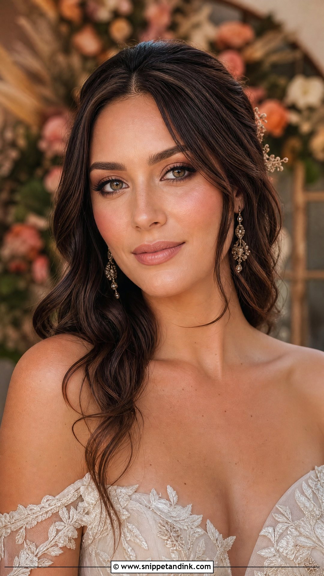 Soft Glam Boho Bridal Makeup - Snippet and Ink - 20 Boho Bridal Makeup Ideas