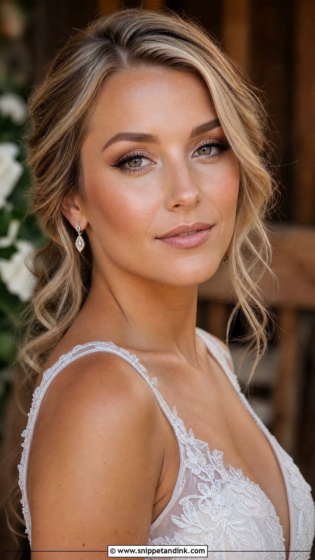 Soft Glam Boho Wedding Makeup - Snippet and Ink - 20 Boho Wedding Makeup Ideas