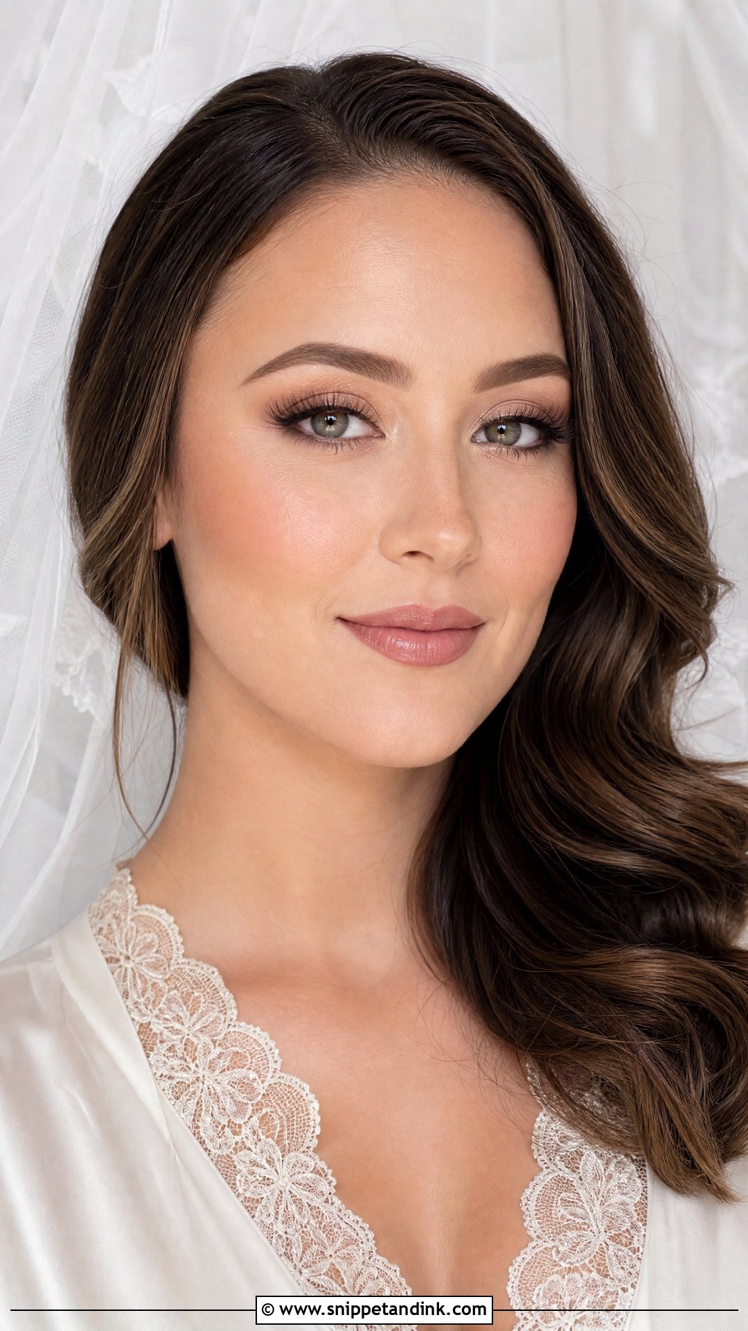 Soft Glam Bridal Eye Makeup - Snippet and Ink - 20 Wedding Eye Makeup for Bride Ideas